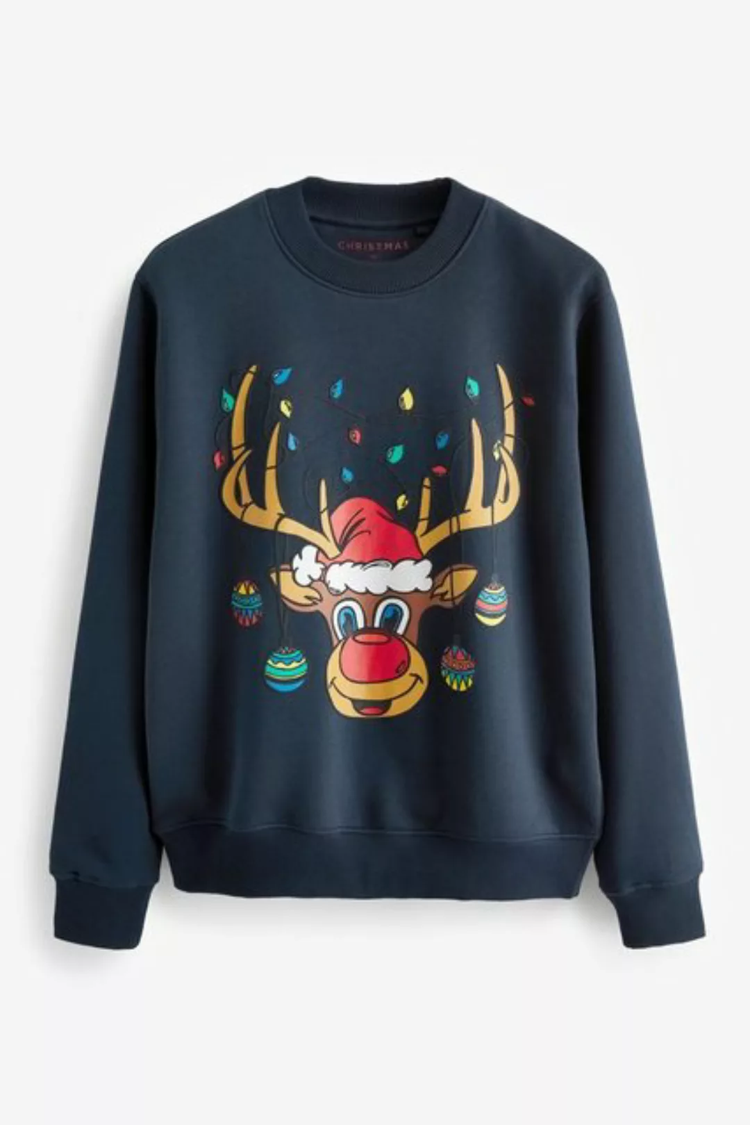 Next Sweatshirt Pullover mit Weihnachtsmotiv (1-tlg) günstig online kaufen