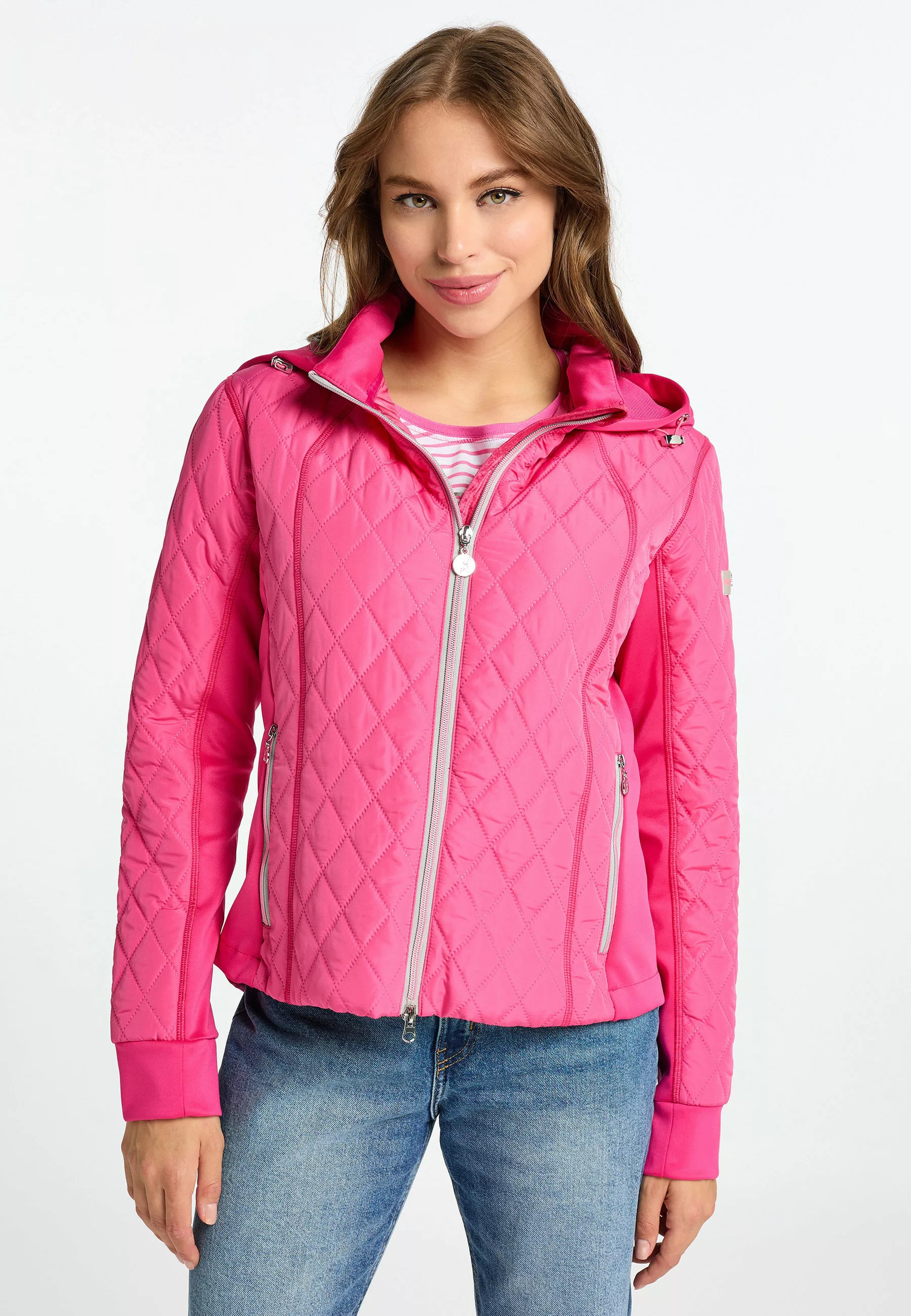 Frieda & Freddies Collegejacke "Fake Down Jacket / New Genius" günstig online kaufen