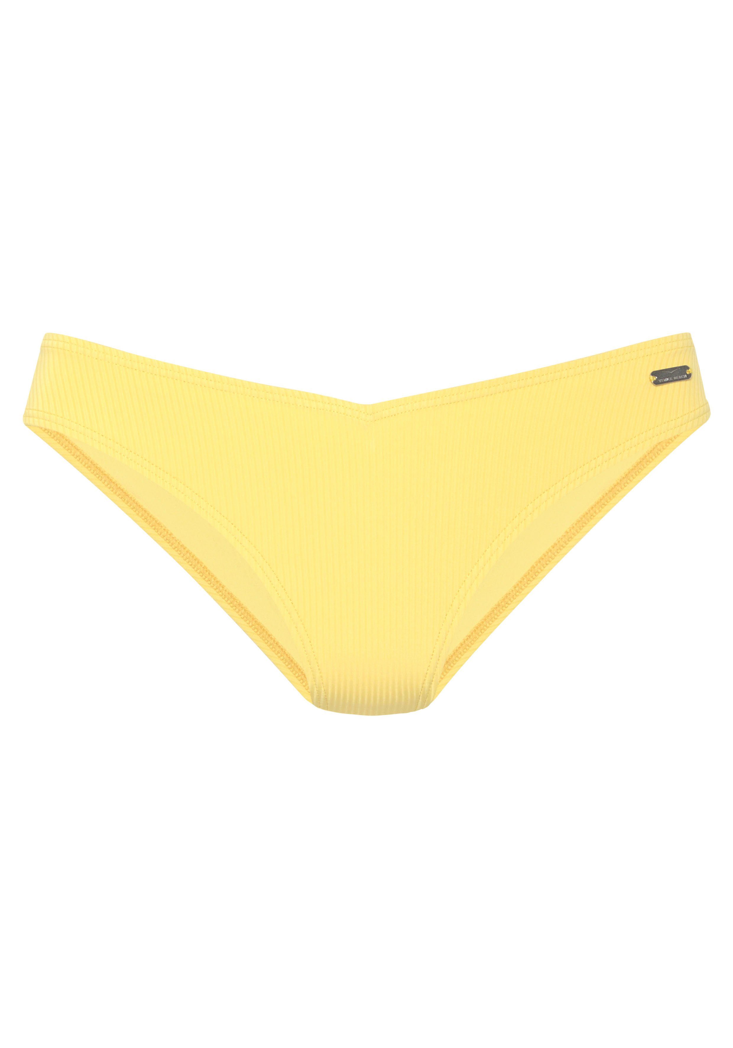 Venice Beach Bikini-Hose Lucky aus gerippter günstig online kaufen