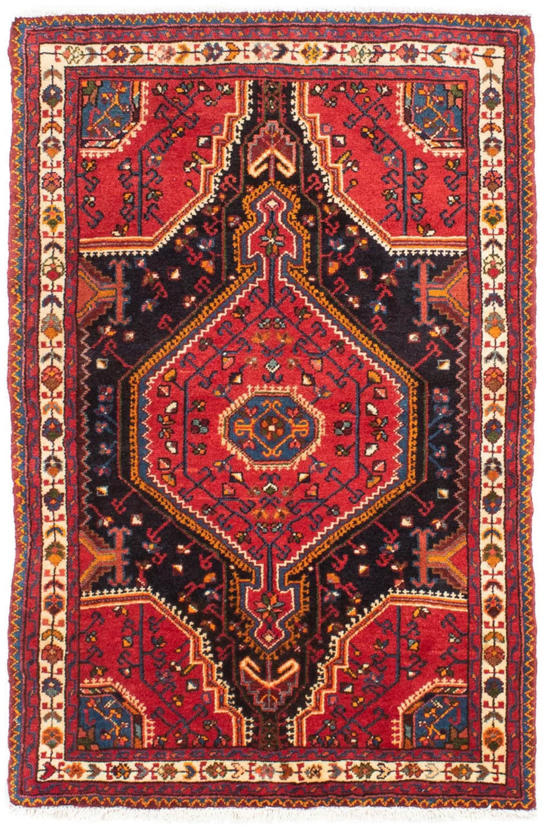 morgenland Orientteppich »Perser - Nomadic - 145 x 92 cm - rot«, rechteckig günstig online kaufen