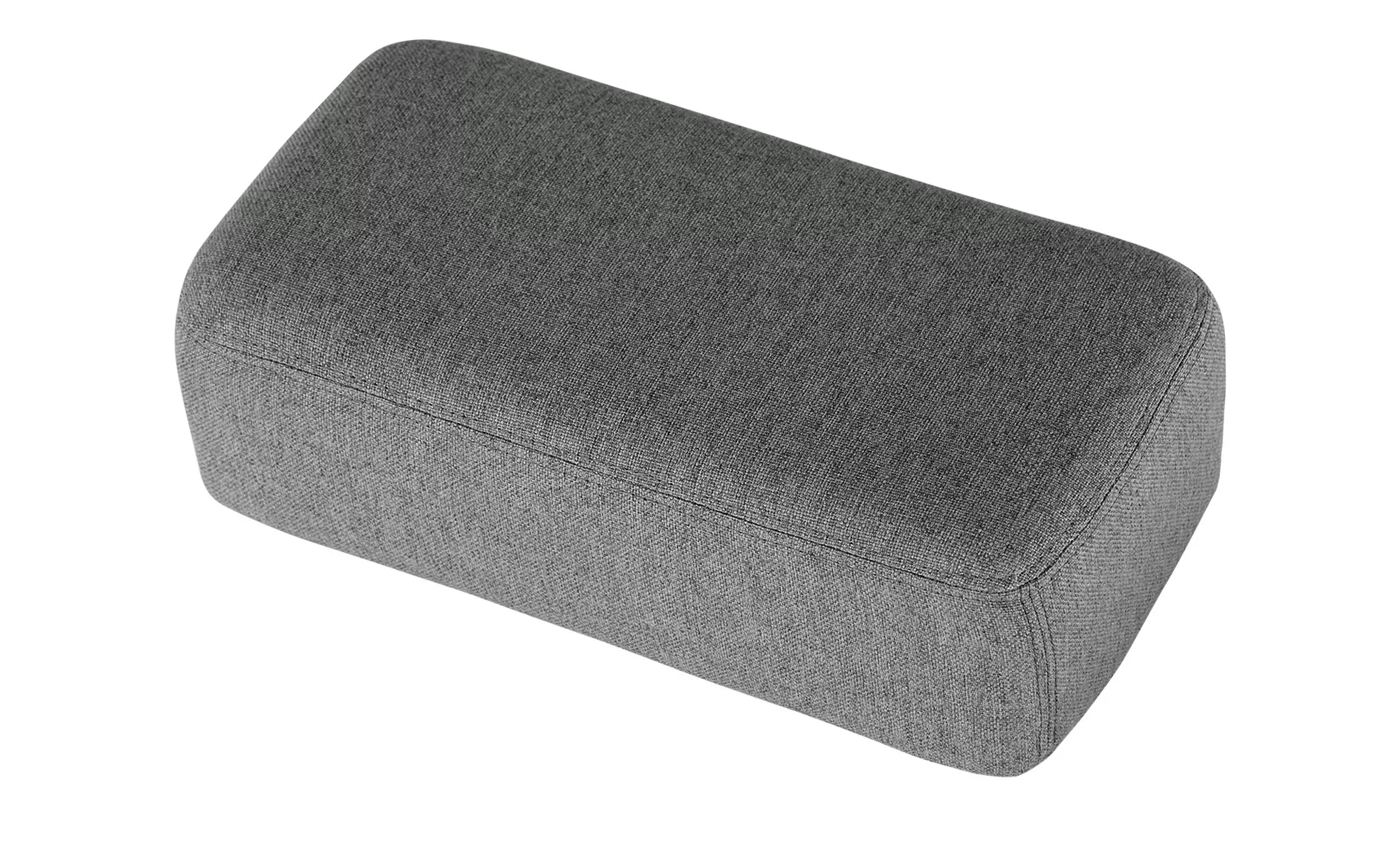 Armlehn-Kissen-Set - grau - Bezug: Webstoff - 20 cm - 15 cm - 43 cm - Heimt günstig online kaufen