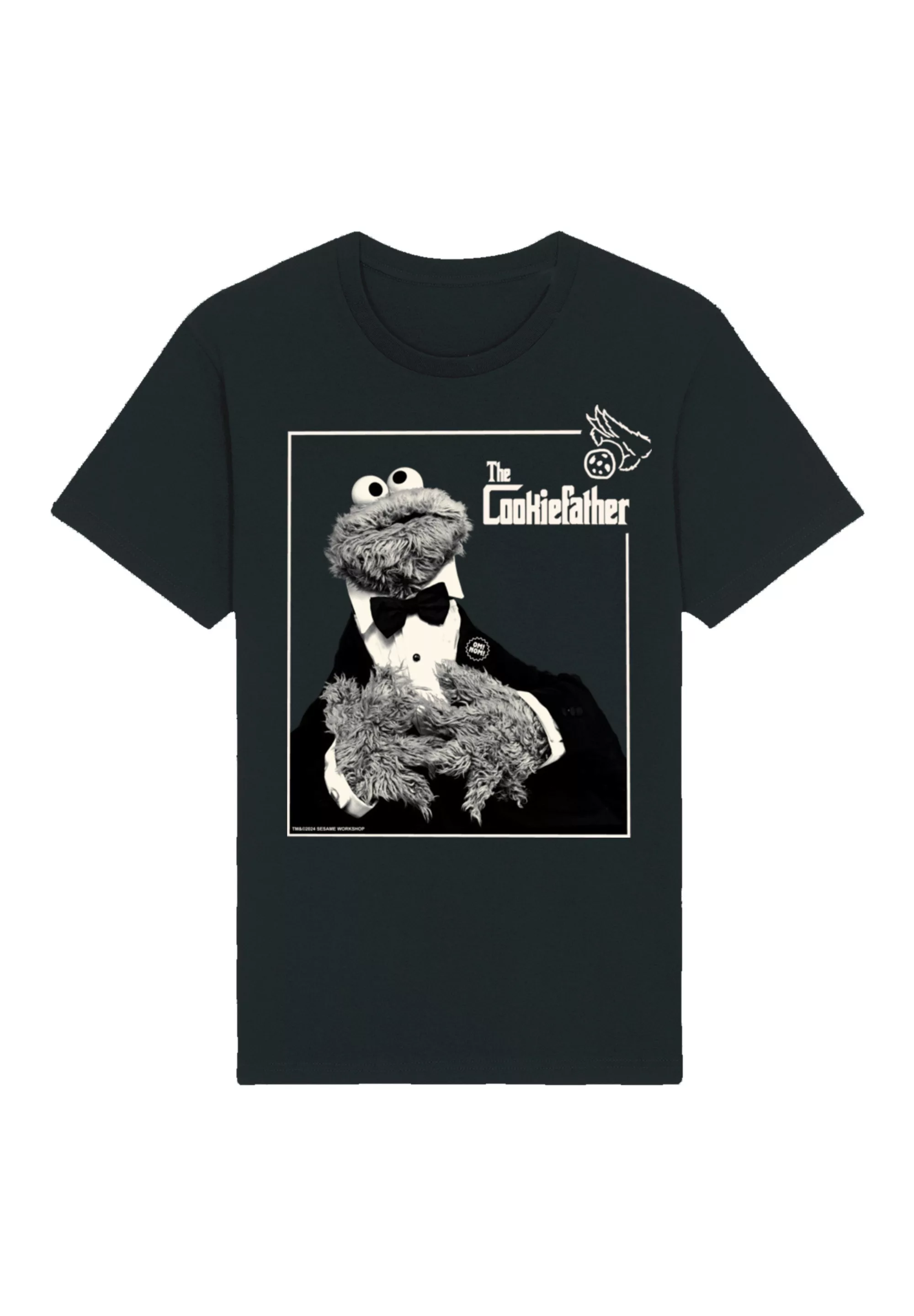 F4NT4STIC T-Shirt "Sesamstraße The Cookiefather", Premium Qualität,Nostalgi günstig online kaufen