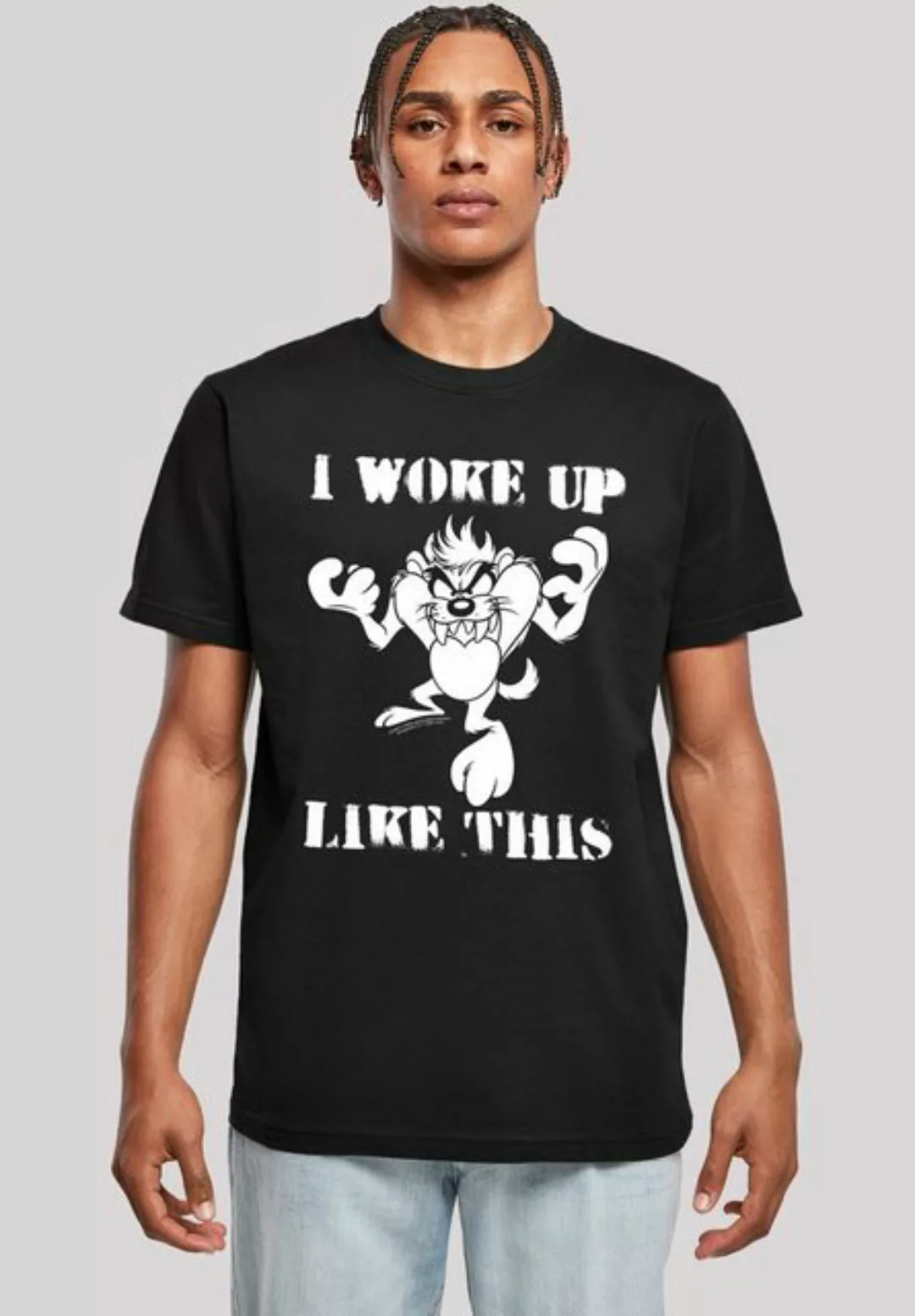 F4NT4STIC T-Shirt Looney Tunes Taz I Woke Up Like This Print günstig online kaufen