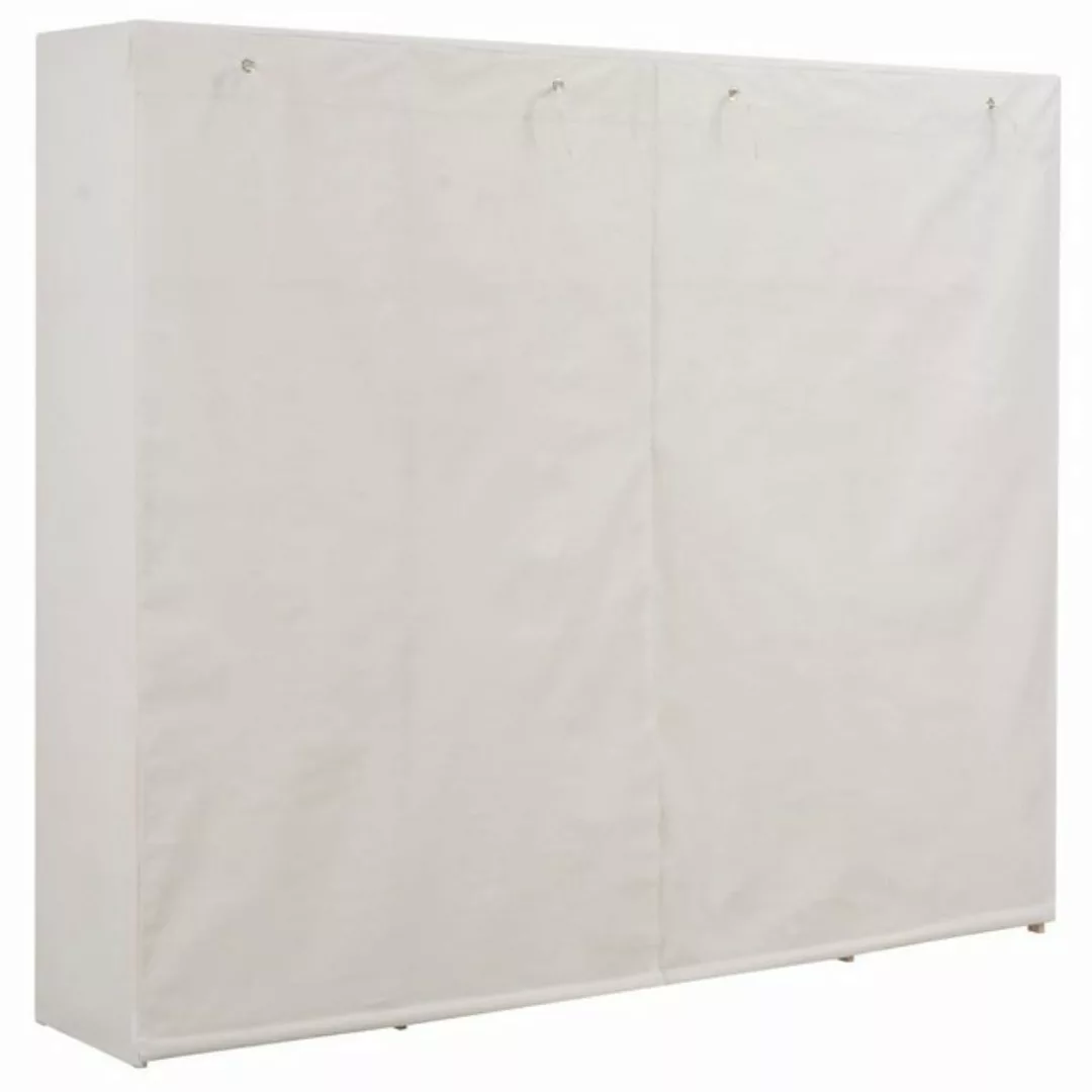 vidaXL Kleiderschrank Kleiderschrank Stoffschrank Weiß 200 x 40 x 170 cm St günstig online kaufen