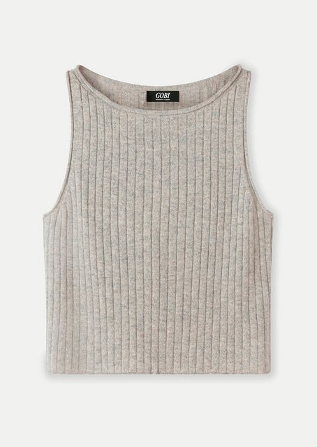 GOBI Cashmere Stricktop Kaschmir-Crop-Top günstig online kaufen