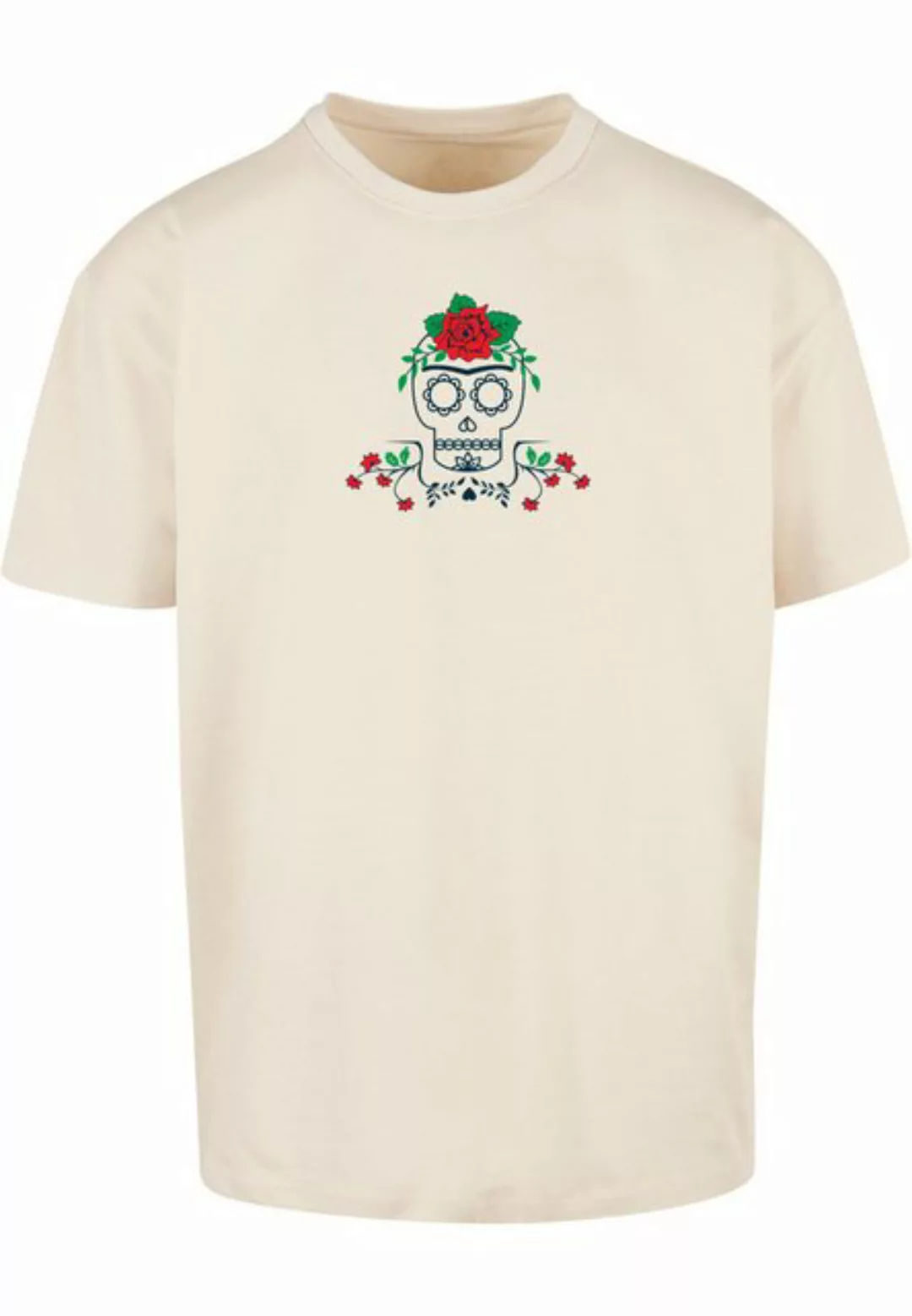 Merchcode T-Shirt Merchcode Herren Frida Kahlo - Death Heavy Oversize Tee ( günstig online kaufen