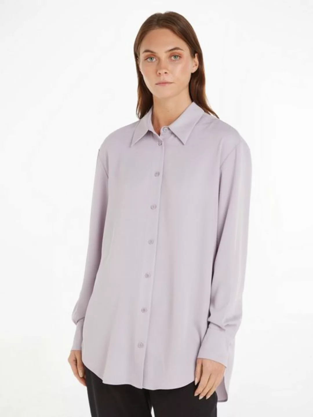 Calvin Klein Klassische Bluse RECYCLED CDC RELAXED SHIRT günstig online kaufen