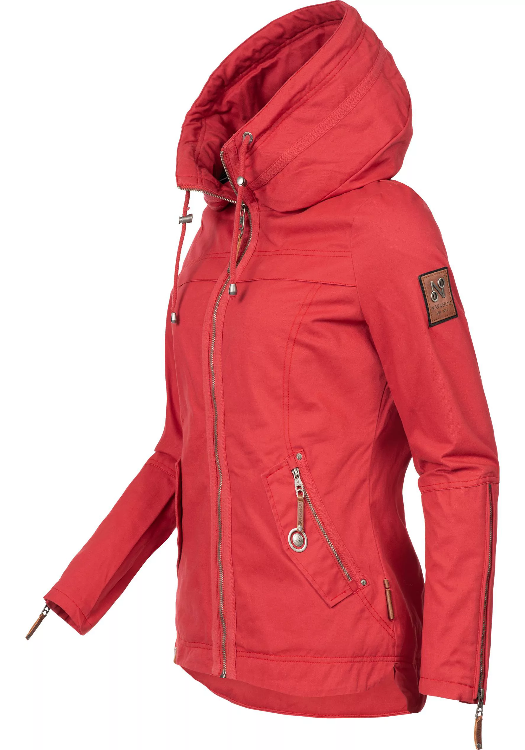 Navahoo Outdoorjacke "Wekoo", mit Kapuze, moderner Damen Übergangsparka aus günstig online kaufen