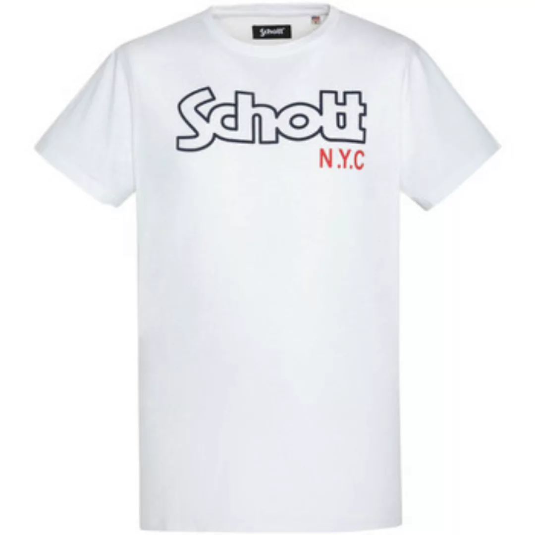 Schott  T-Shirts & Poloshirts TSCREWVINT günstig online kaufen