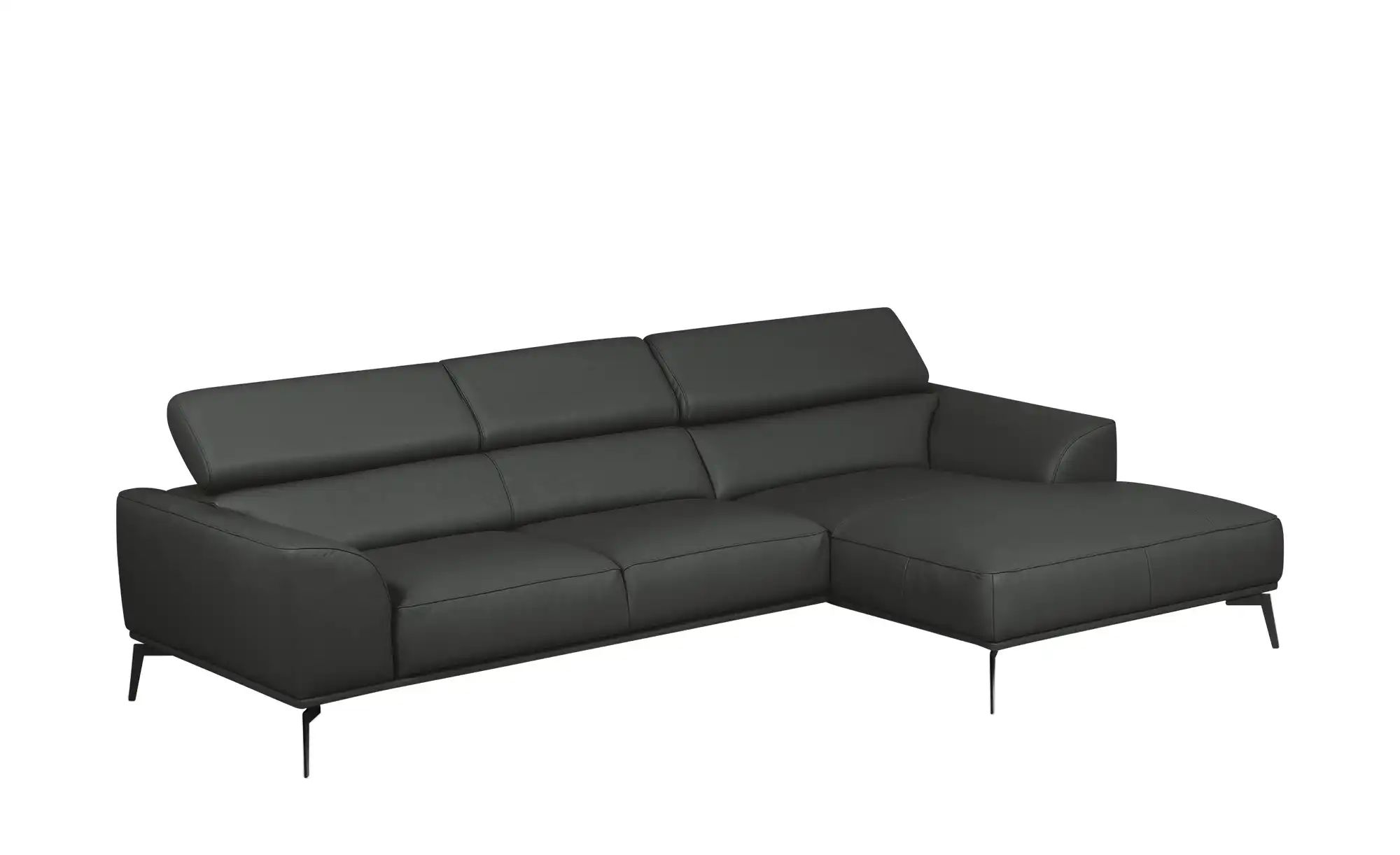 Ravensberger Werkstätten Ecksofa  Atlanta ¦ schwarz ¦ Maße (cm): B: 283 H: günstig online kaufen