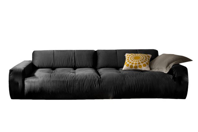 KAWOLA 3-Sitzer PALACE, Big Sofa mit Sitztiefenverstellung Velvet versch. F günstig online kaufen