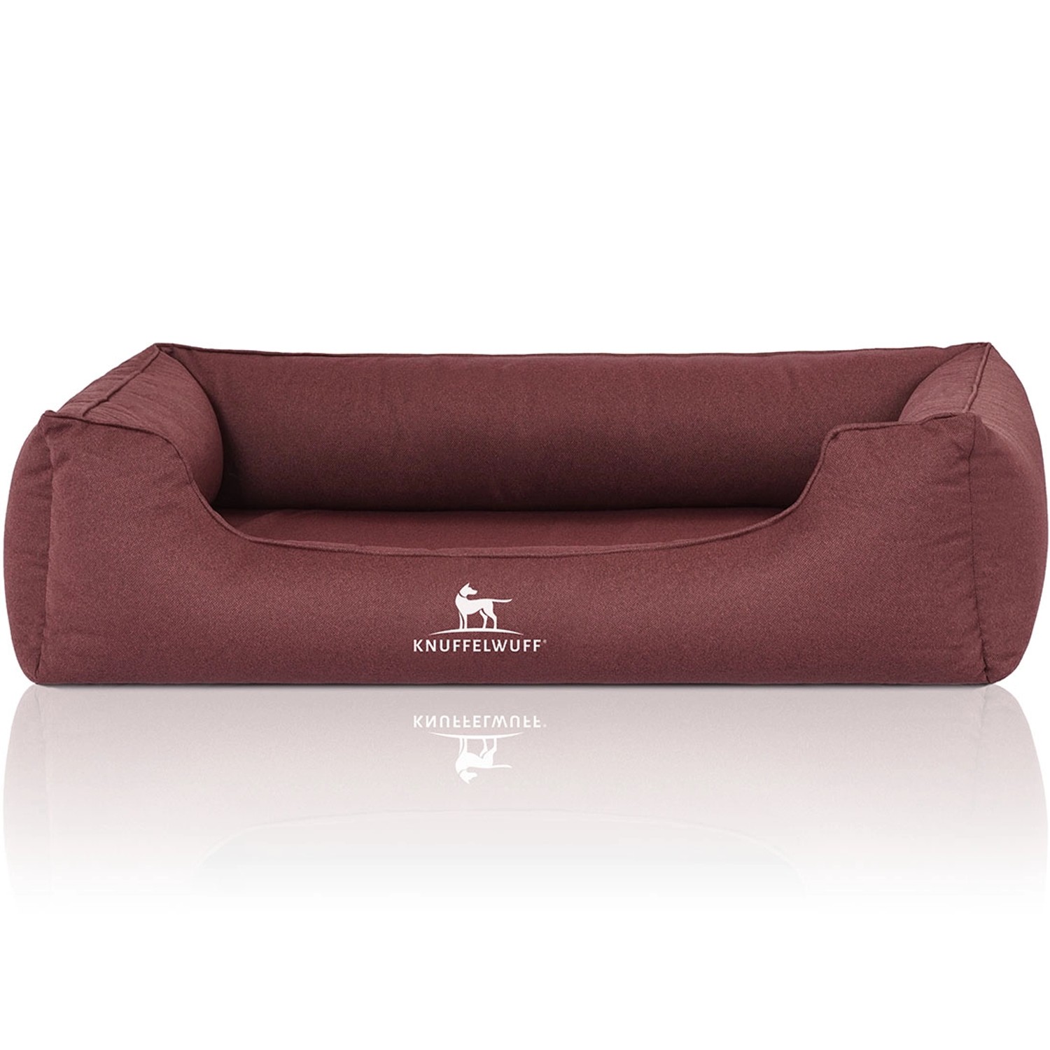 Knuffelwuff Hundebett Leon Orthopädisch Wasserabweisend Velours XXL 120 x 8 günstig online kaufen