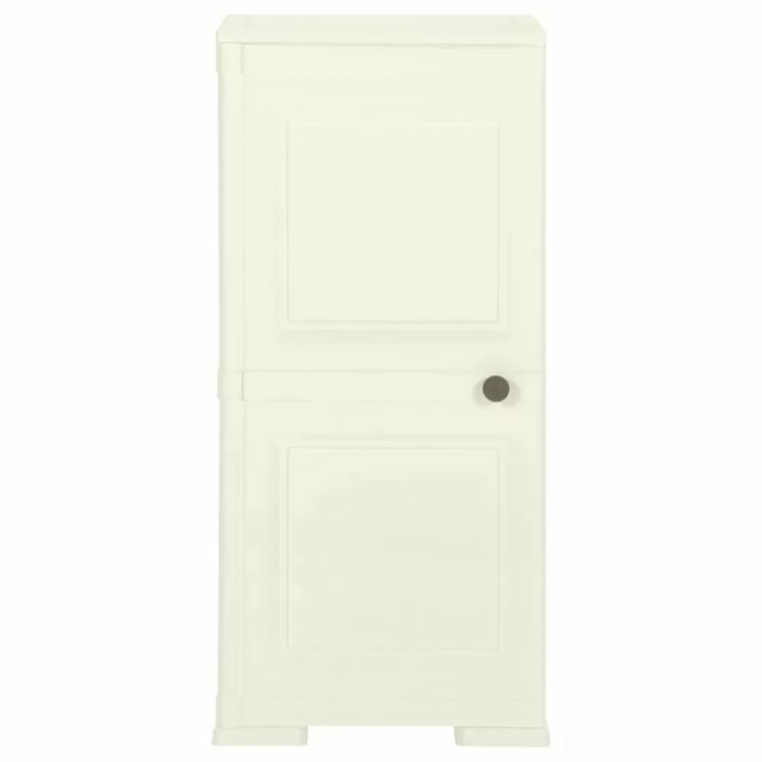 Kunststoffschrank 40x43x85,5 Cm Holzdesign Creme günstig online kaufen