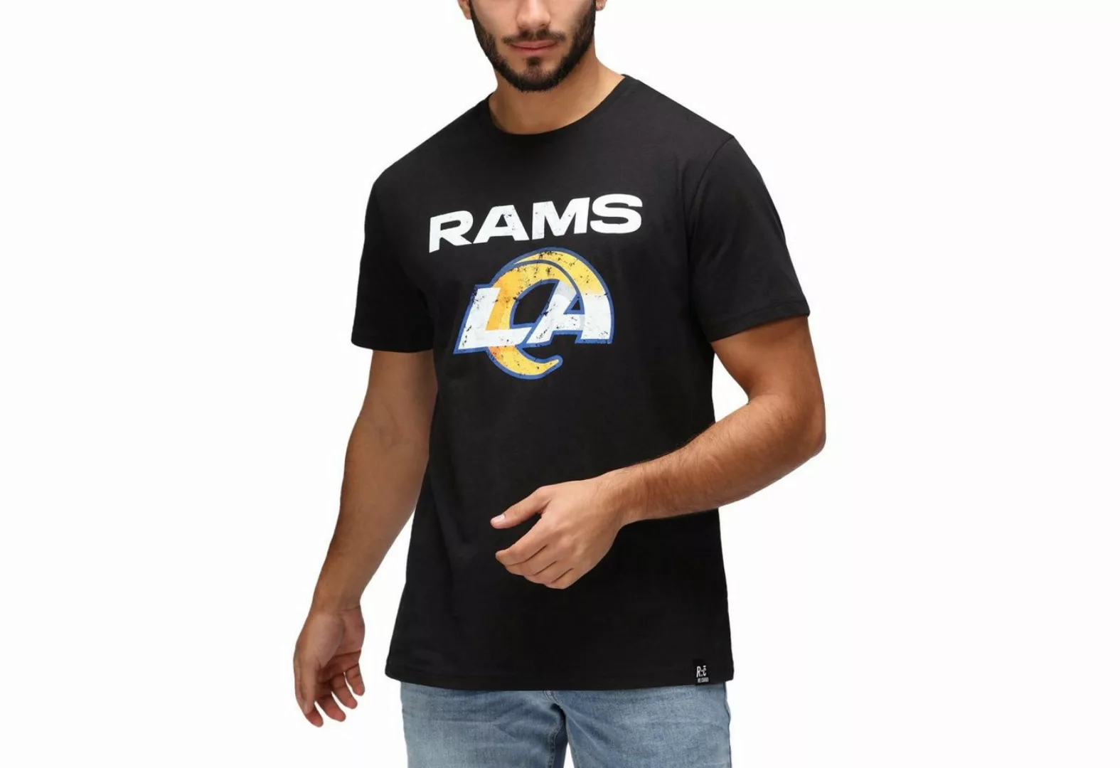 Recovered Print-Shirt Re:Covered NFL Los Angeles Rams günstig online kaufen