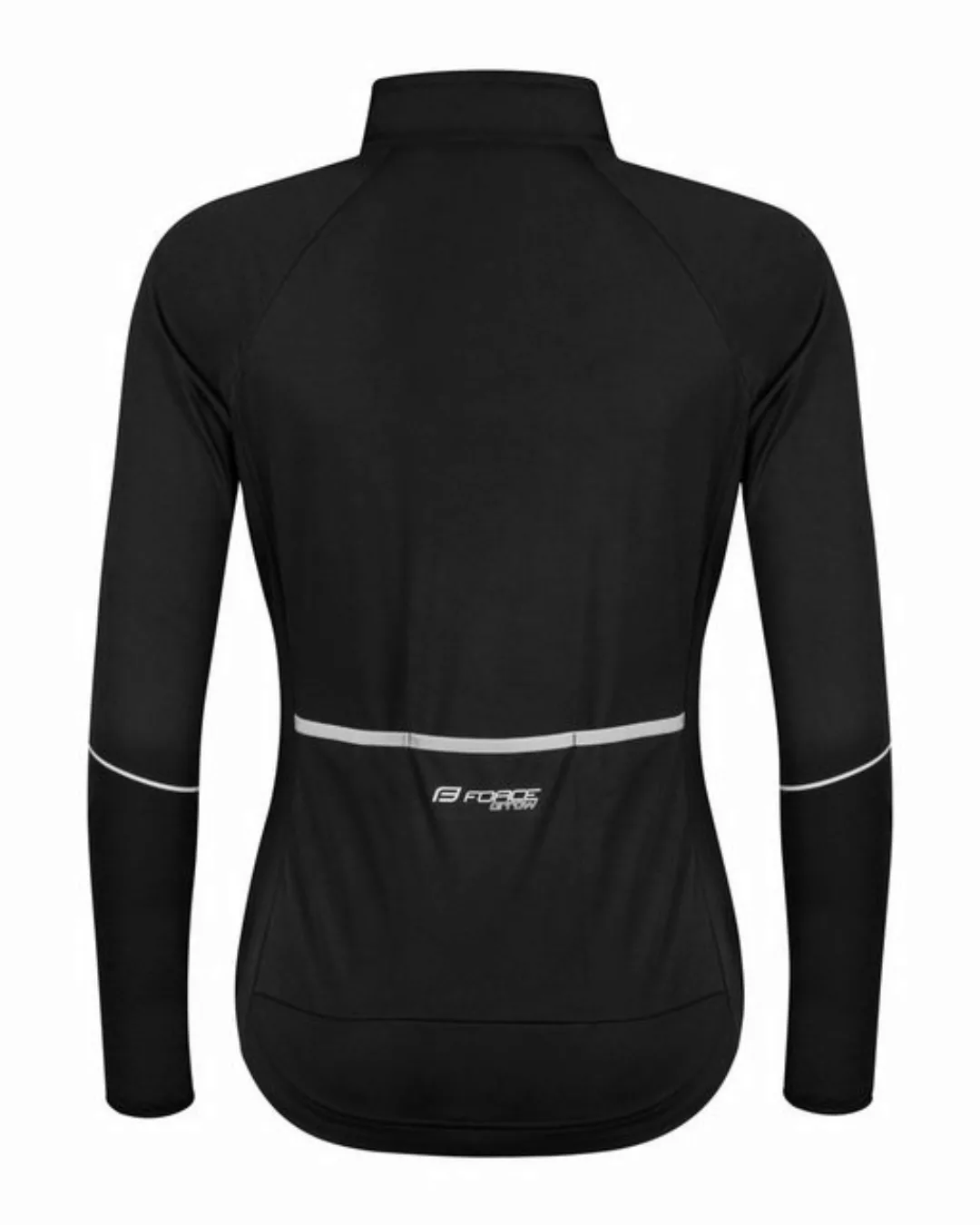 FORCE Fahrradjacke Jacke FORCE ARROW LADY schwarz +5 °C bis +15 °C günstig online kaufen