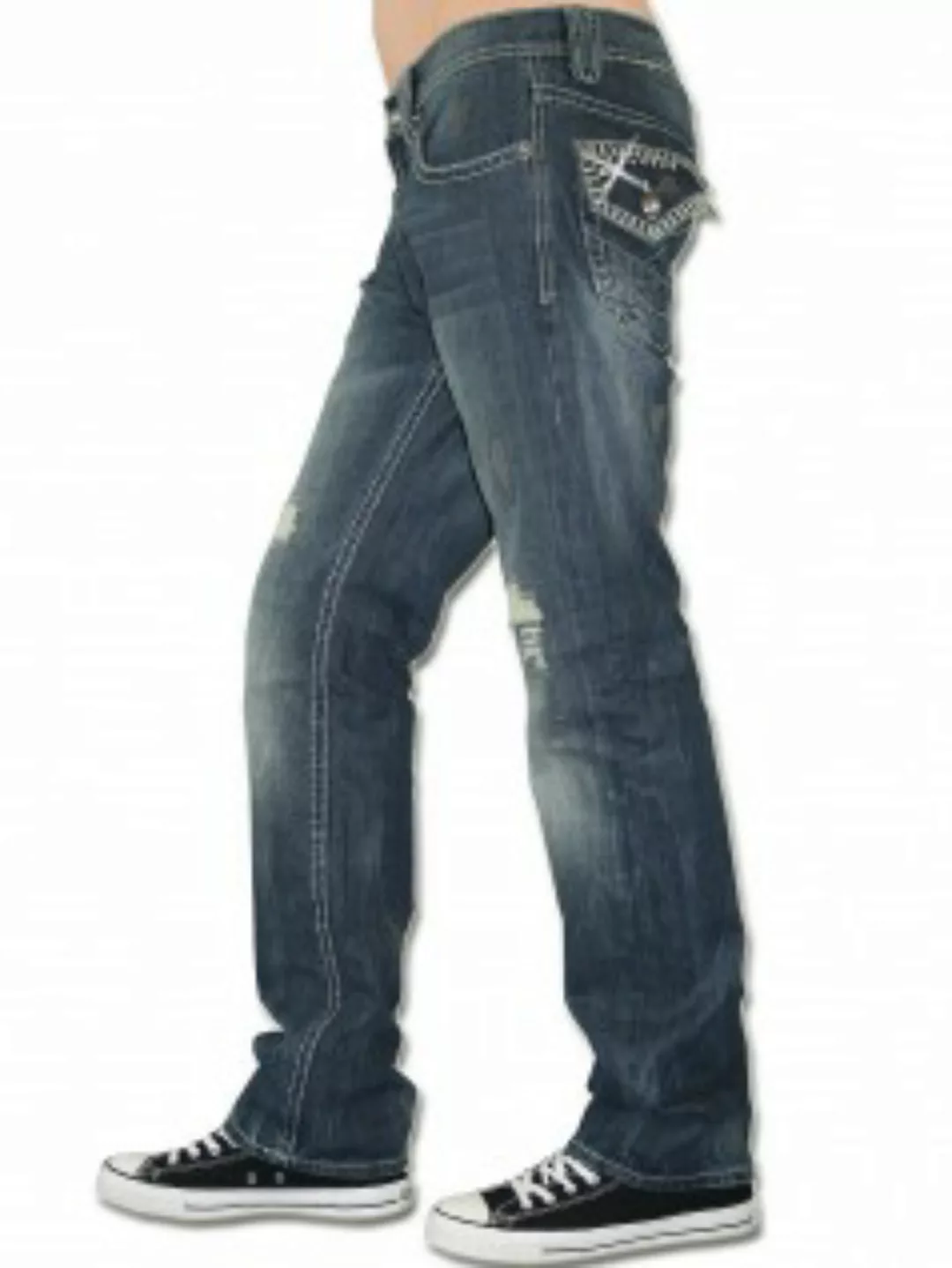 Antique Rivet Herren Jeans Scott (34) günstig online kaufen