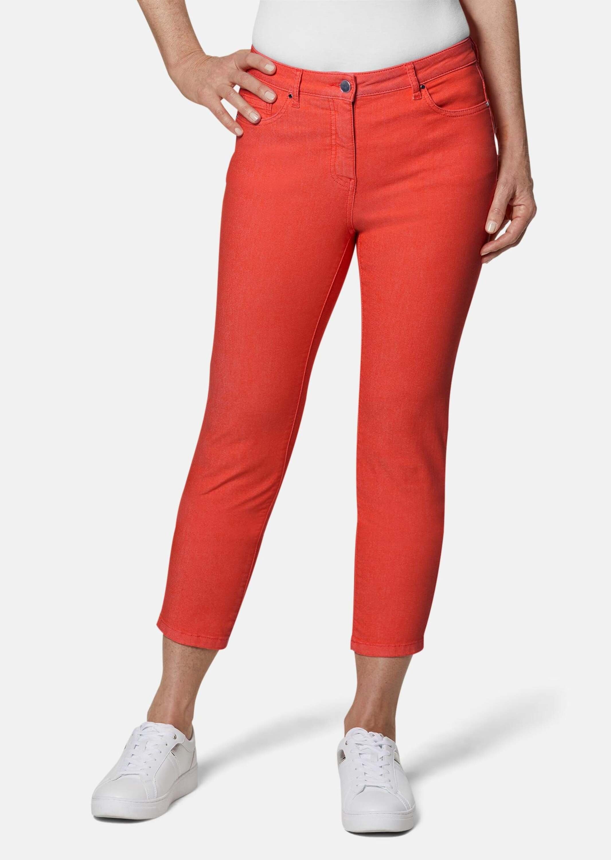 GOLDNER 7/8-Caprijeans Kurzgröße: Schmale Stretchhose BELLA günstig online kaufen