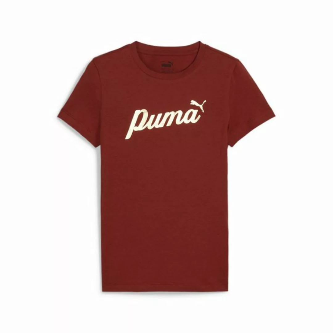 PUMA T-Shirt ESS+ SCRIPT METALLIC TEE G günstig online kaufen