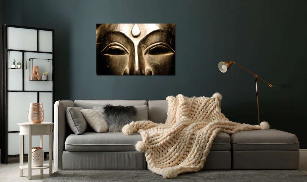 queence Acrylglasbild "Elron", Gesicht-Buddhismus-Bangkok-Mode-Fashion-Spir günstig online kaufen