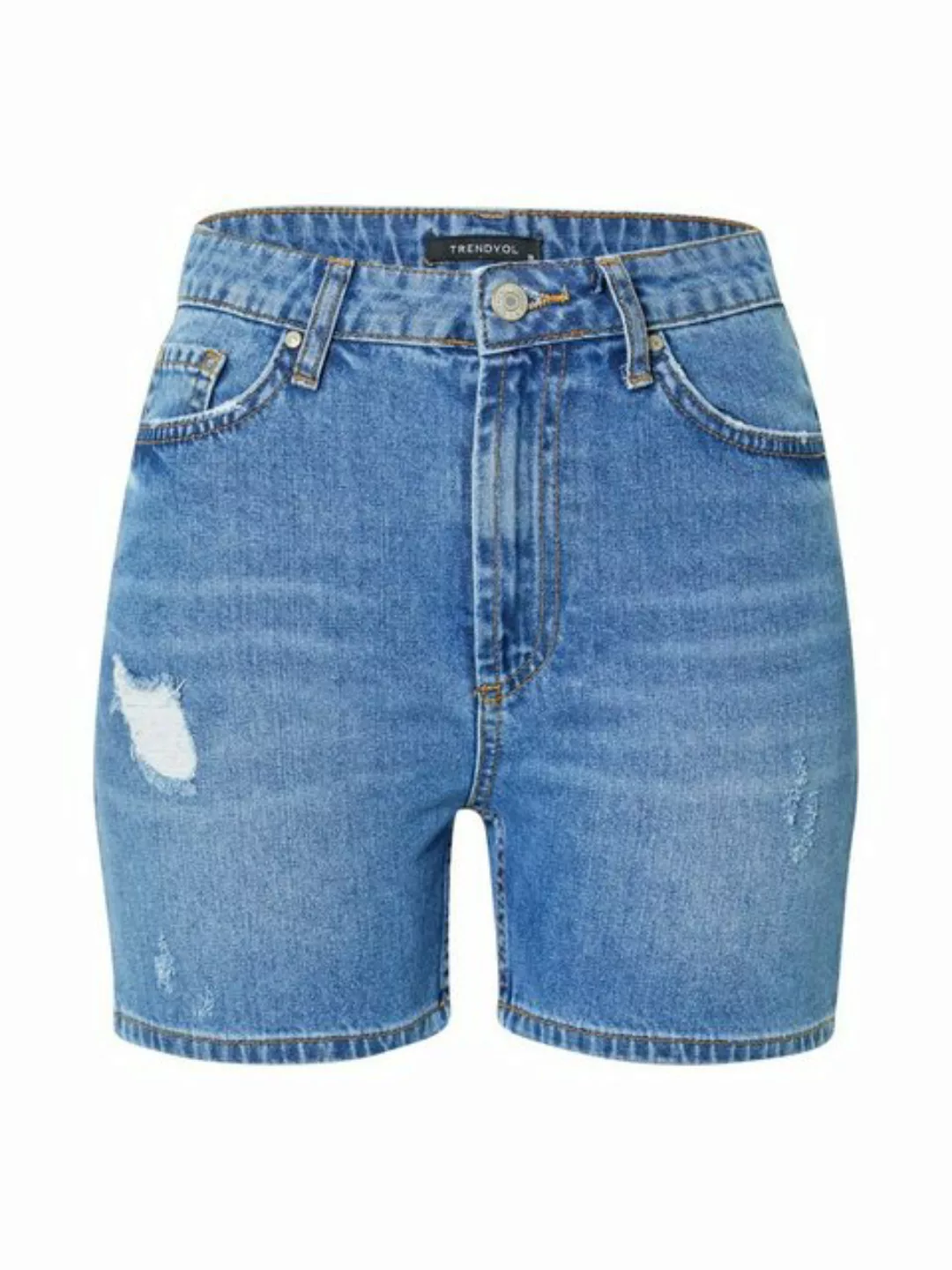 Trendyol Jeansshorts (1-tlg) Plain/ohne Details günstig online kaufen