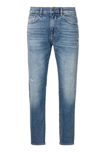 BOSS ORANGE Straight-Jeans RE.MAINE BO mit BOSS Leder-Badge günstig online kaufen