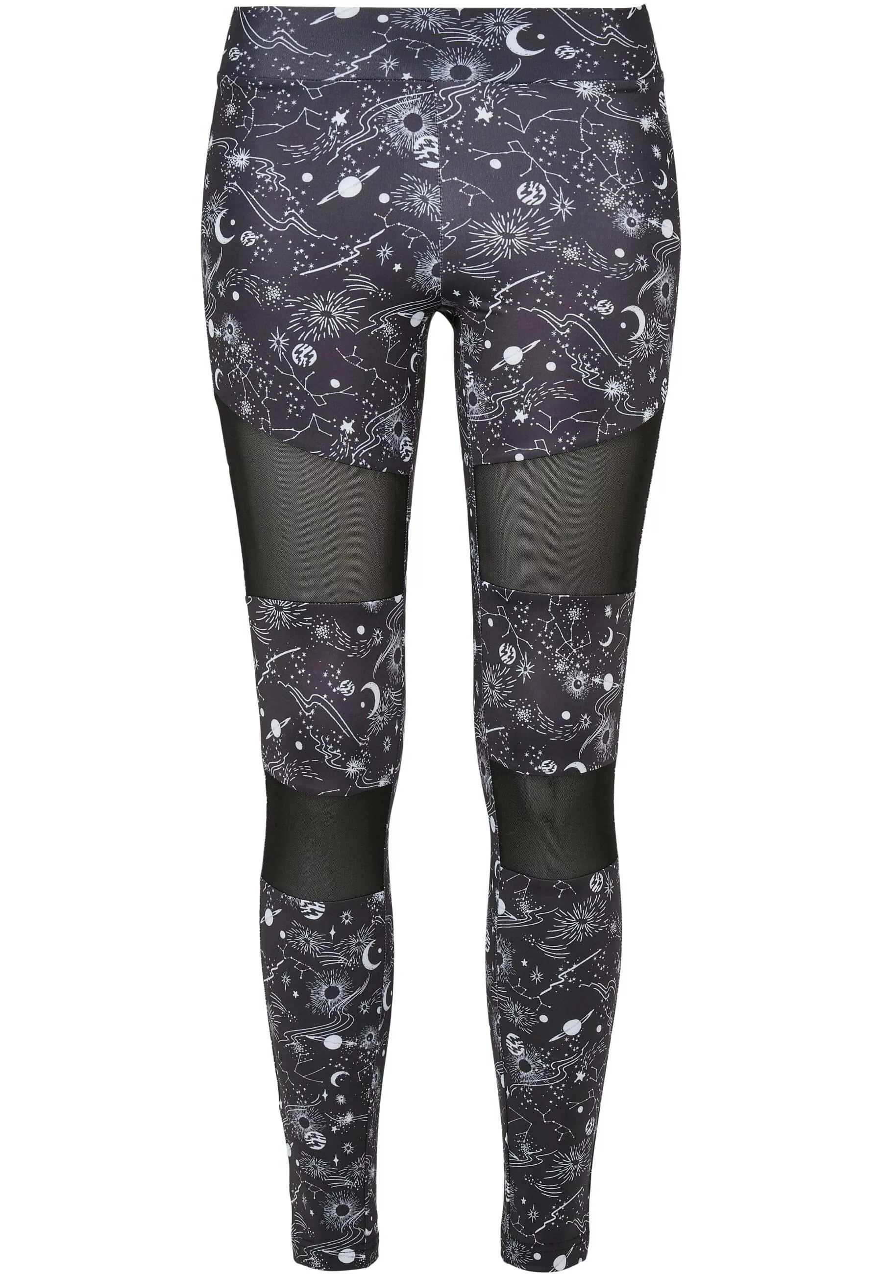 URBAN CLASSICS Leggings "Urban Classics Damen Ladies Tech Mesh AOP Leggings günstig online kaufen