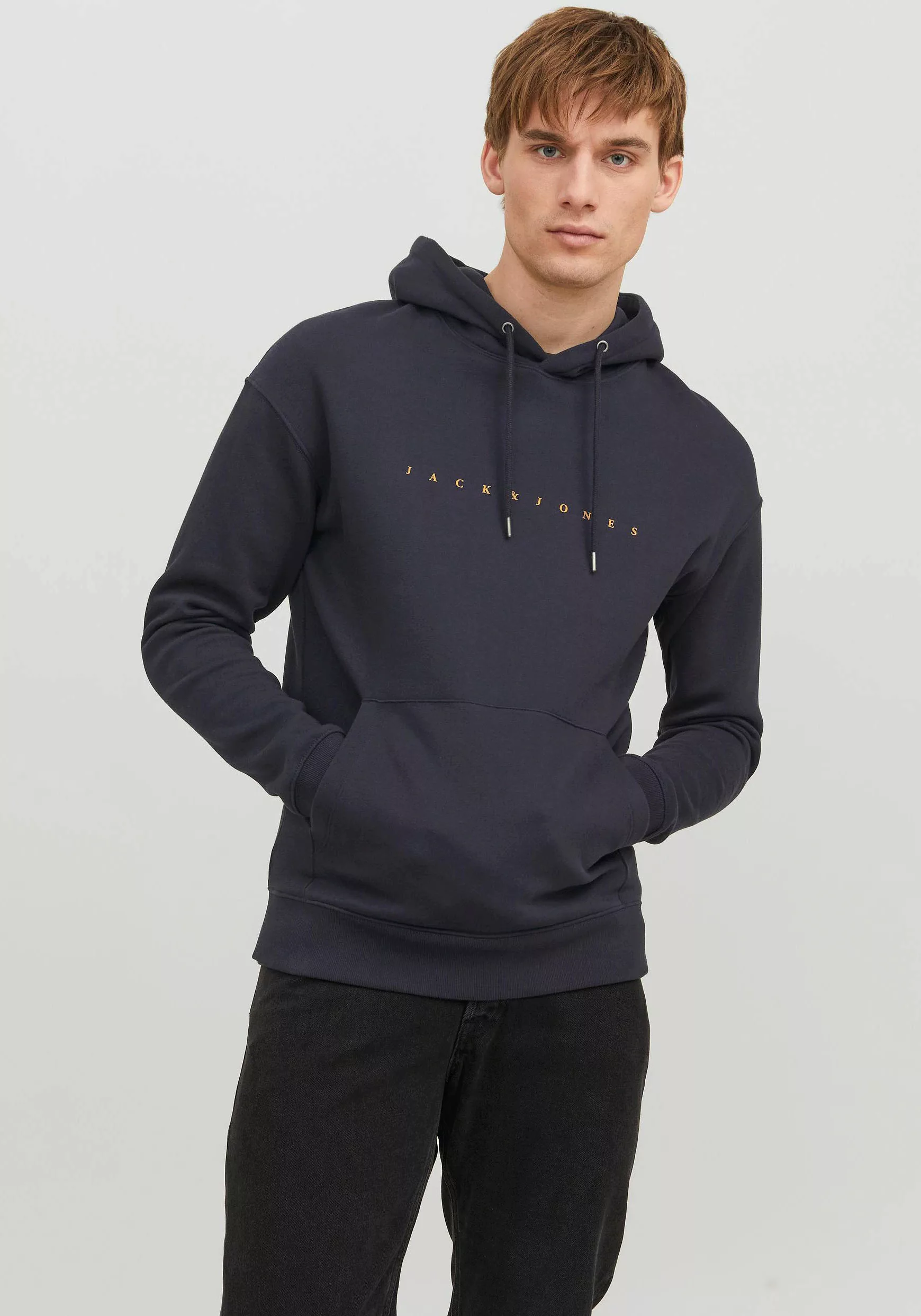 Jack & Jones Kapuzensweatshirt JJESTAR JJ SWEAT HOOD NOOS mit Logo Print im günstig online kaufen