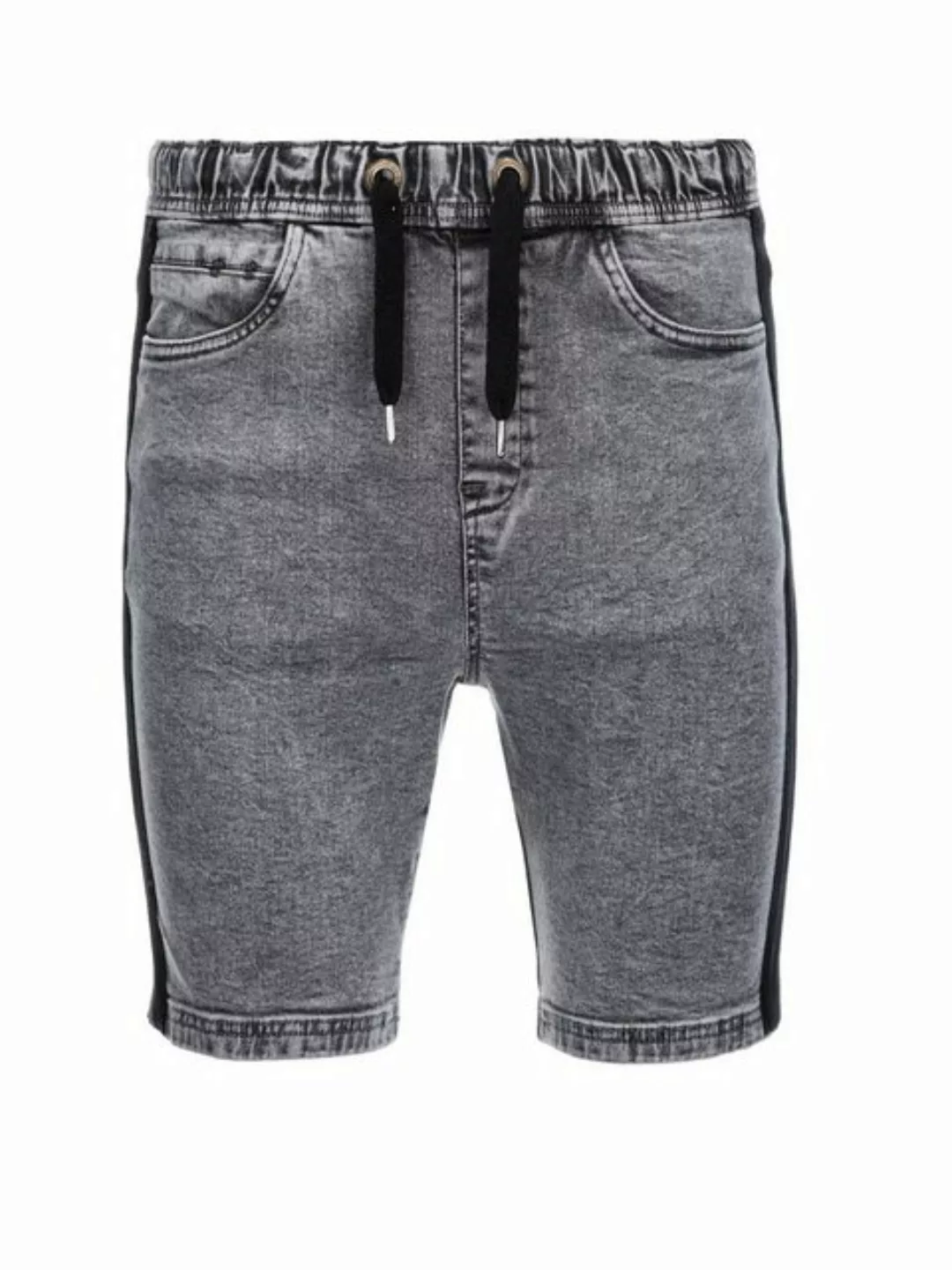 OMBRE Shorts Ombre Herren Denim-Shorts - grau W363 XL günstig online kaufen
