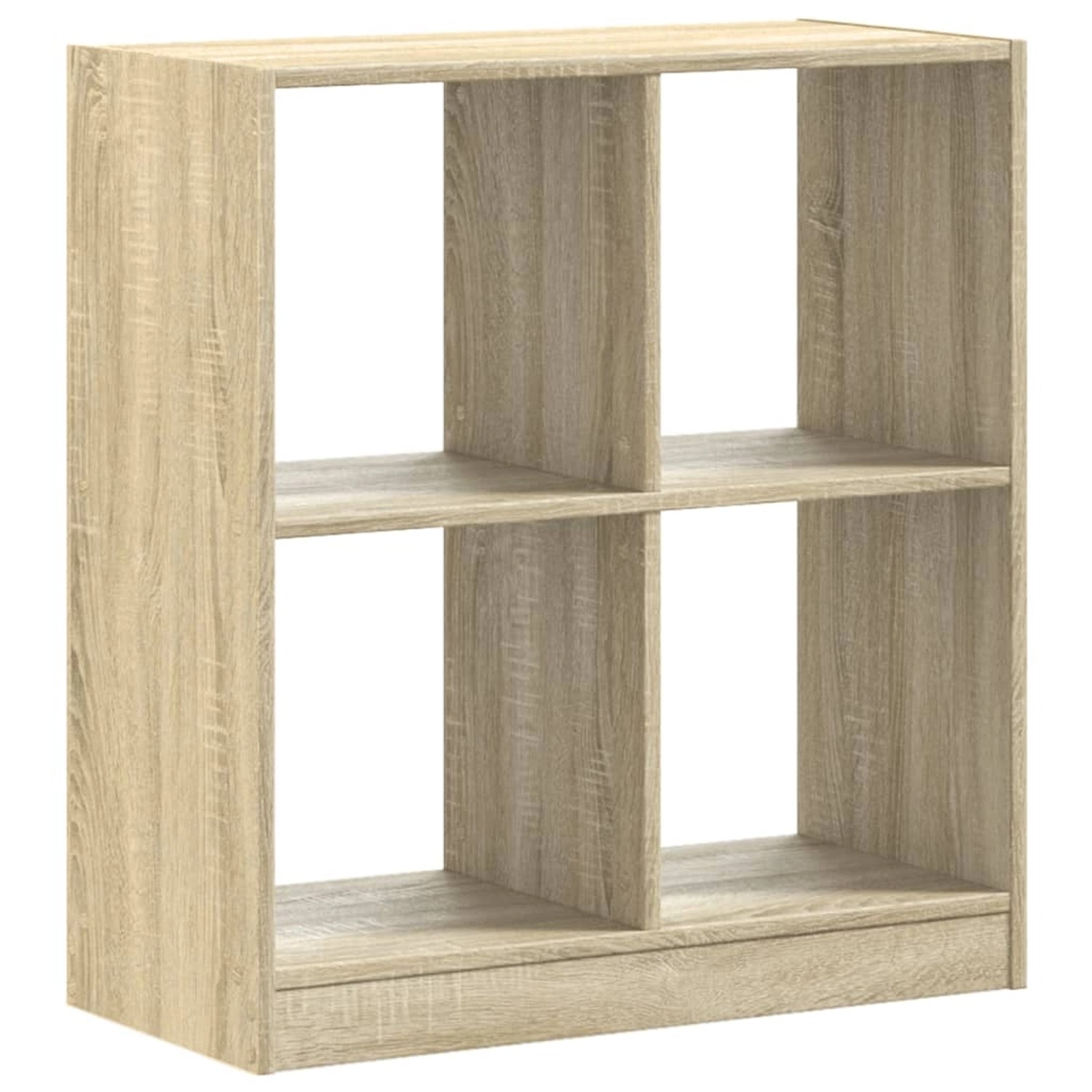 vidaXL Bücherregal Sonoma-Eiche 68,5x32x75 cm Holzwerkstoff günstig online kaufen