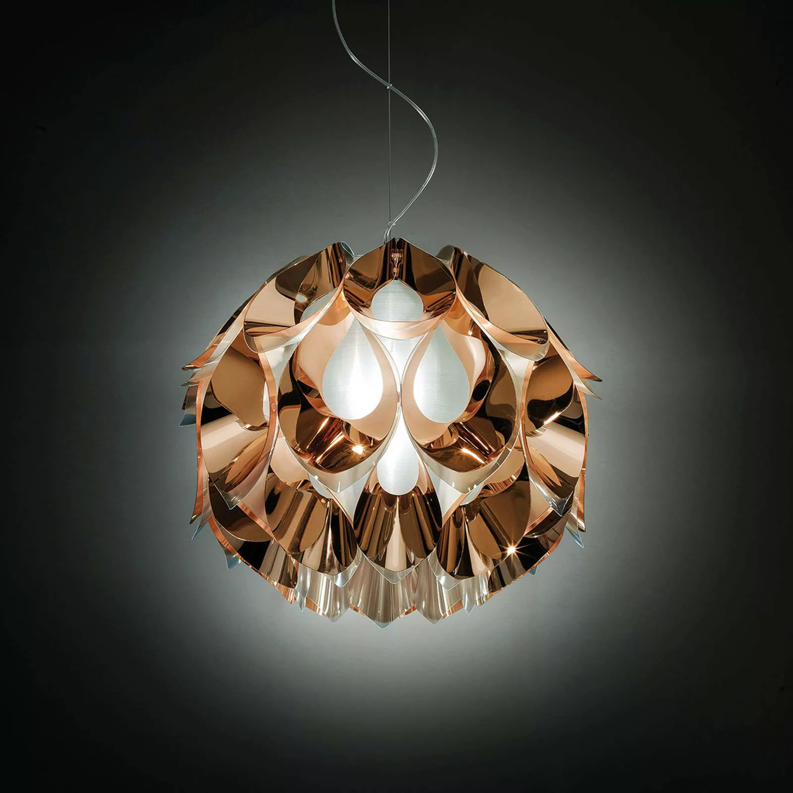 Slamp Flora - Design-Hängeleuchte, kupfer, 50 cm günstig online kaufen