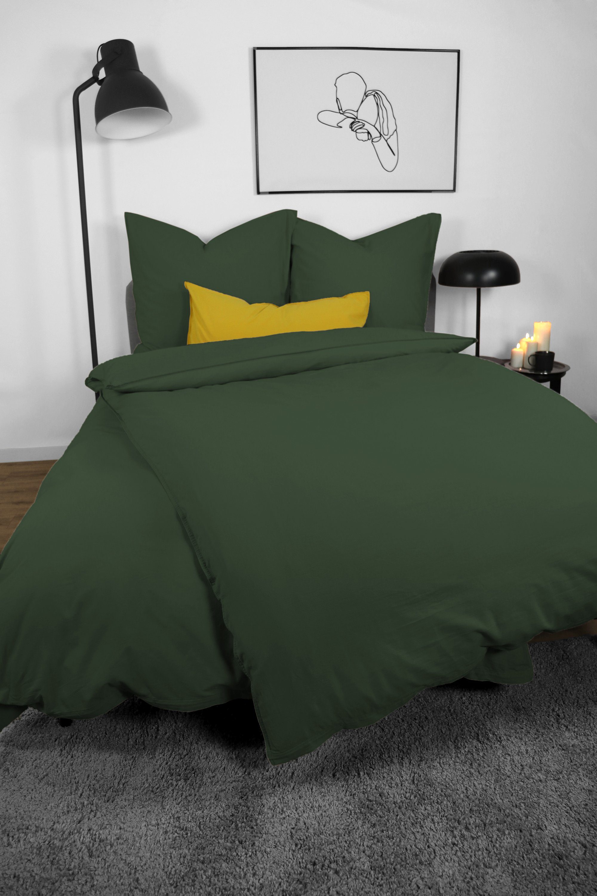 jilda-tex Bettwäsche Lissabon, Renforcé (Bio-Baumwolle), 2 günstig online kaufen
