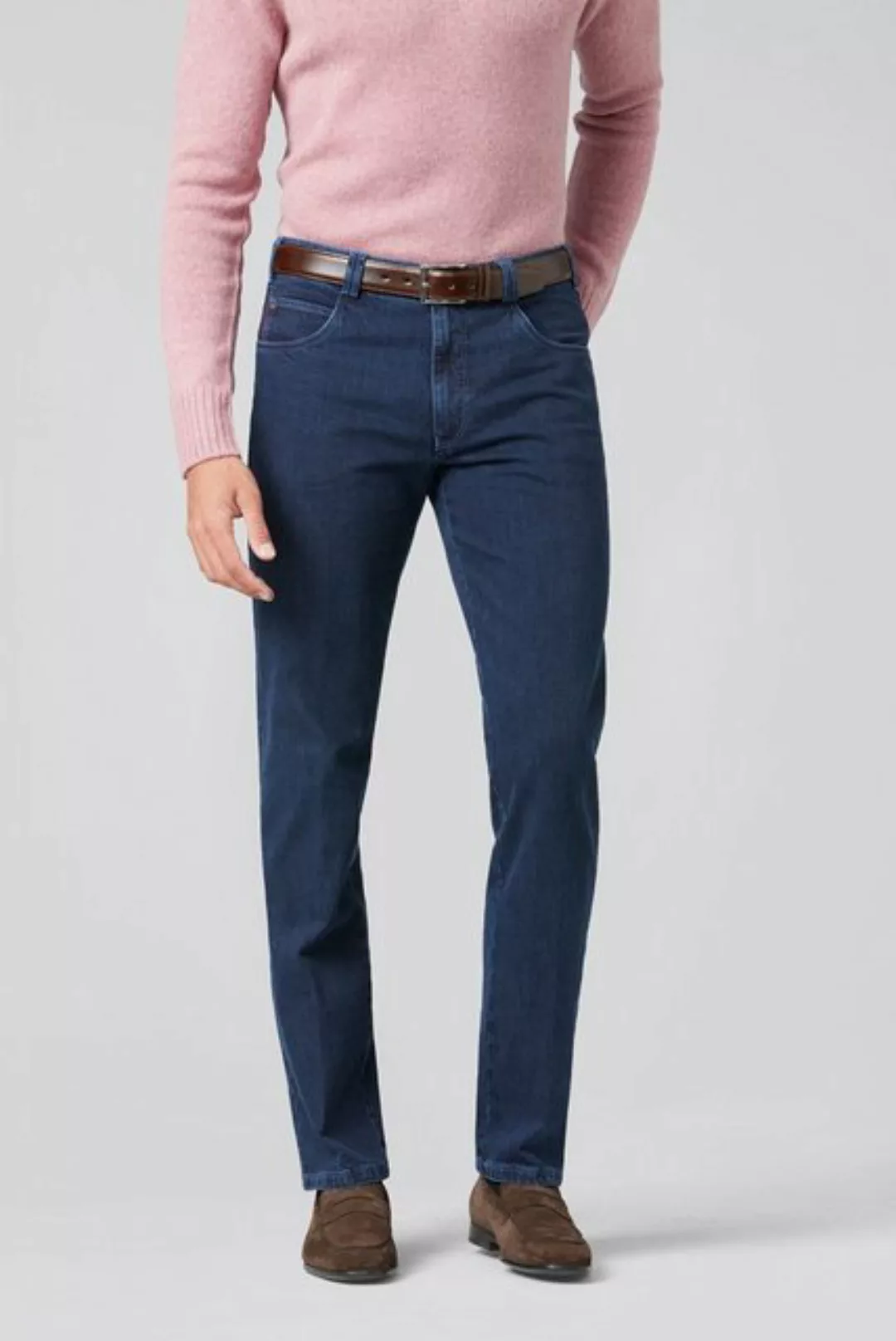 Meyer Jeans Hose Diego Navy - Größe 52 günstig online kaufen