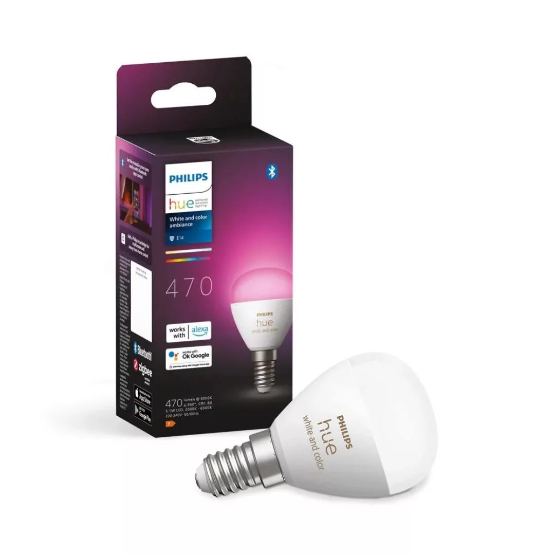 Philips Hue White&Color Ambiance E14 5,1W 470 lm günstig online kaufen