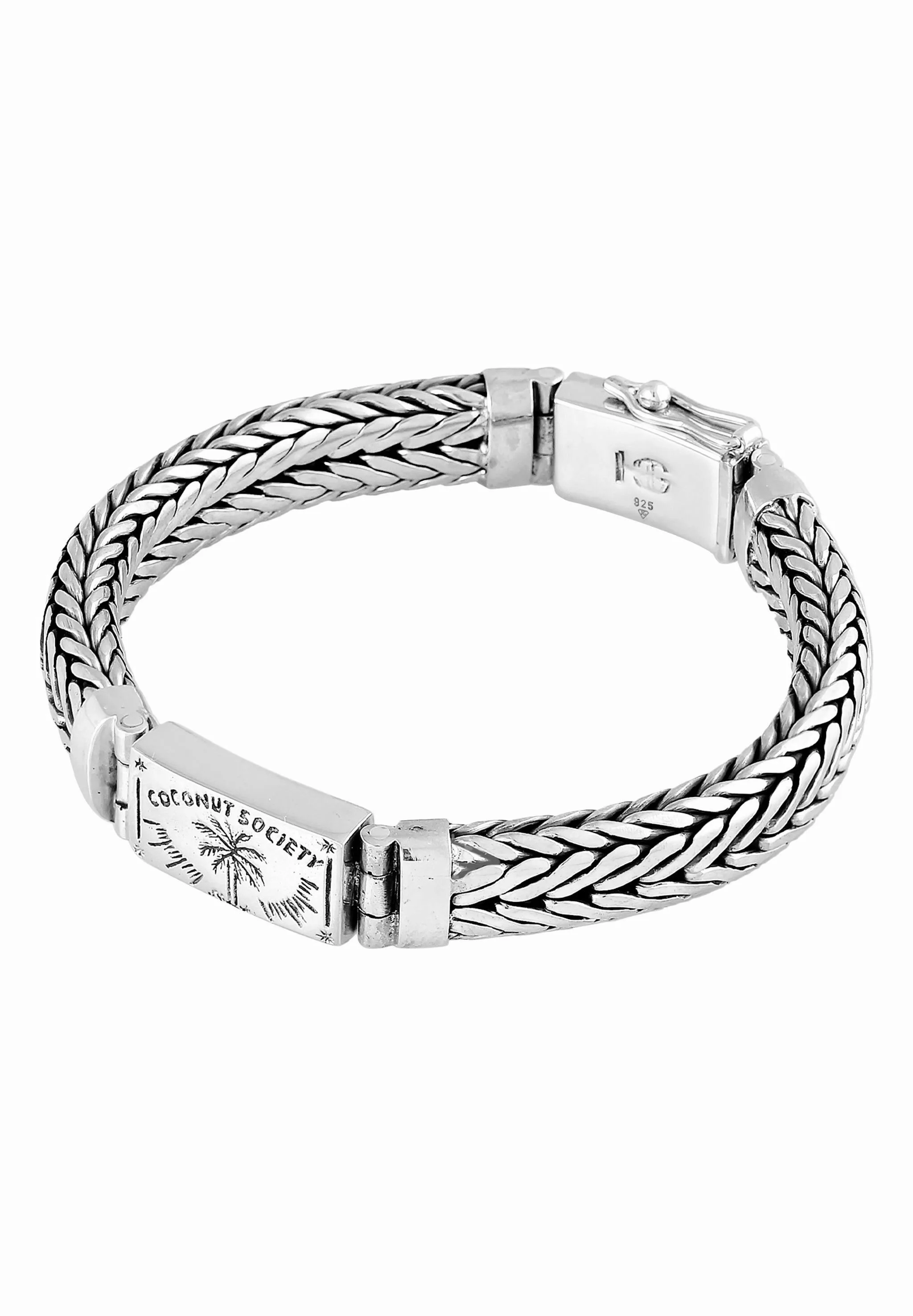 HAZE & GLORY Silberarmband Zopfglieder - günstig online kaufen