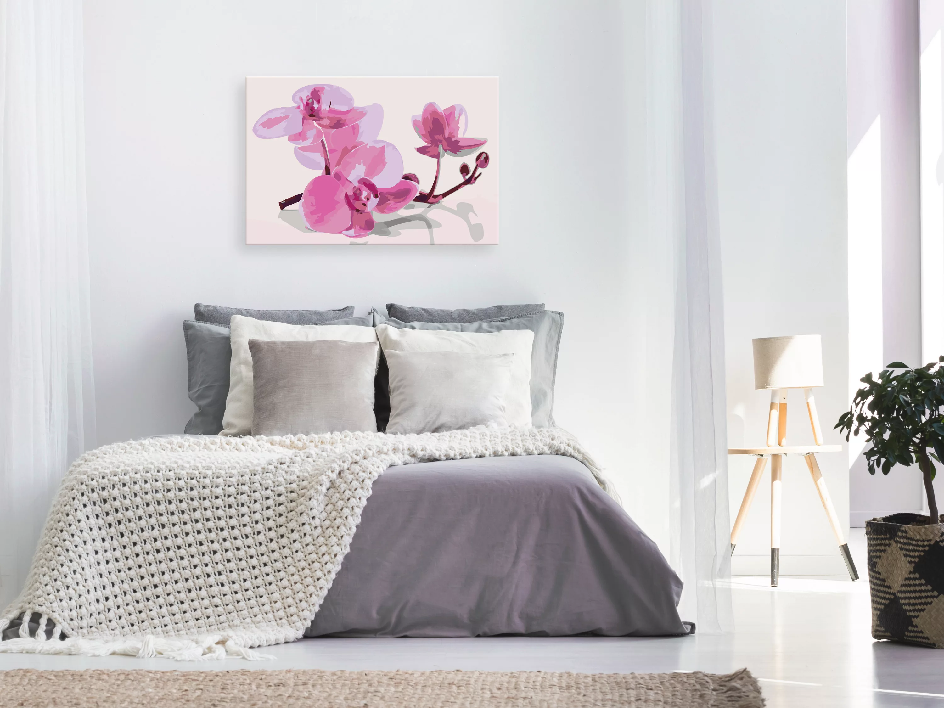 Malen Nach Zahlen - Orchideenblüten günstig online kaufen