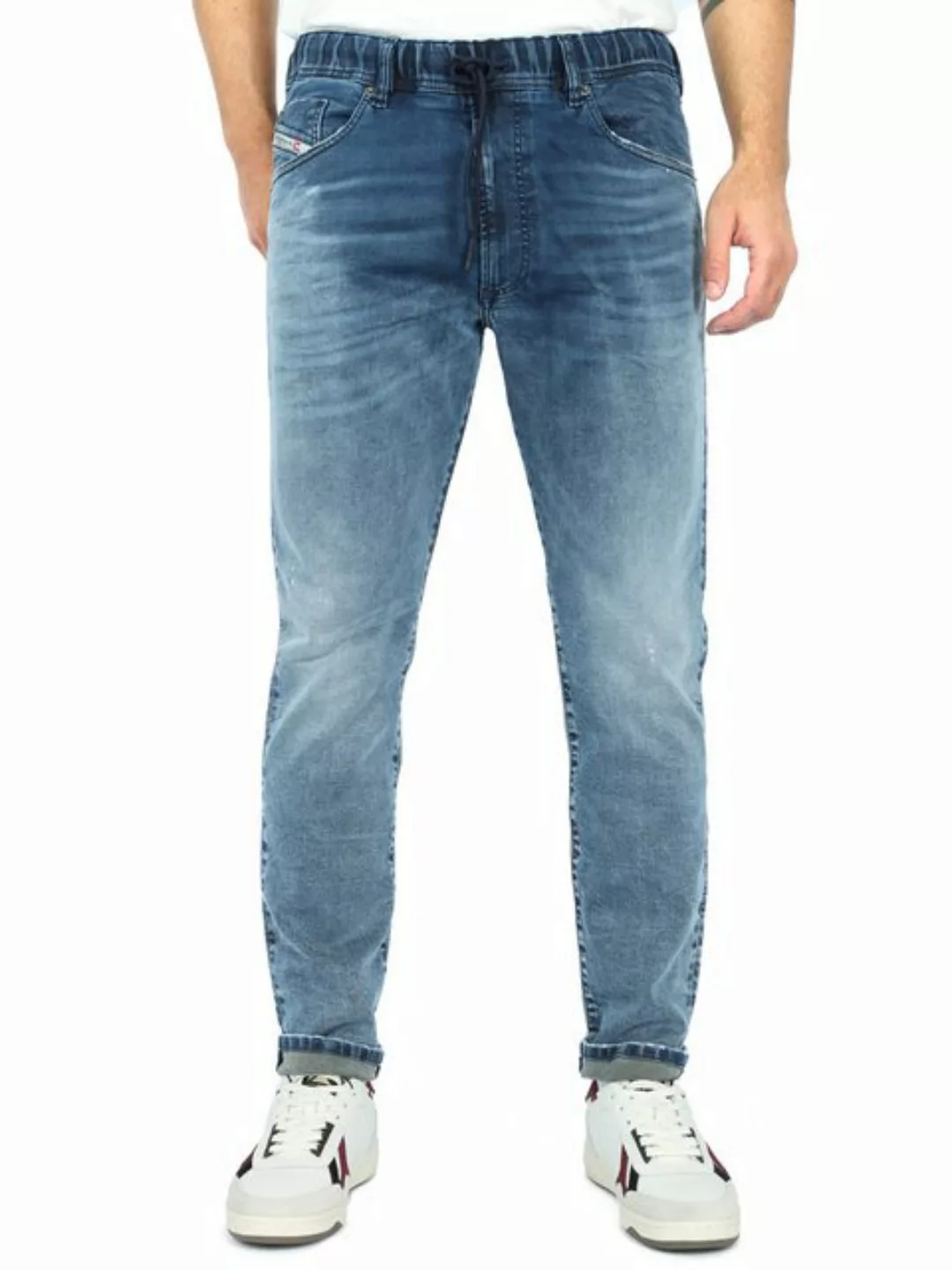 Diesel Tapered-fit-Jeans Stretch JoggJeans - Krooley 068CS - Länge:32 günstig online kaufen