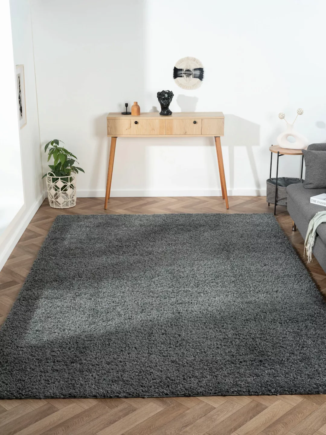 Myflair Möbel & Accessoires Hochflor-Teppich »My Shaggy«, rechteckig, Shagg günstig online kaufen