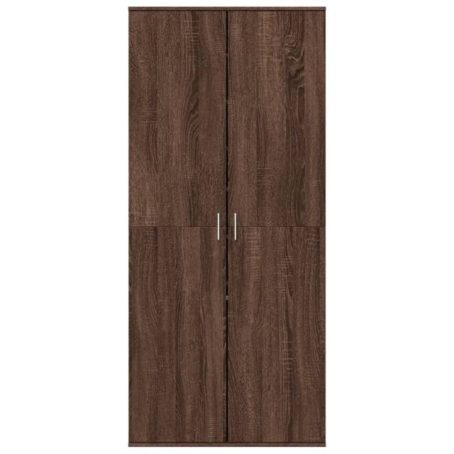 vidaXL Schuhschrank Schuhschrank Braun Eichen-Optik 80x39x178 cm Holzwerkst günstig online kaufen