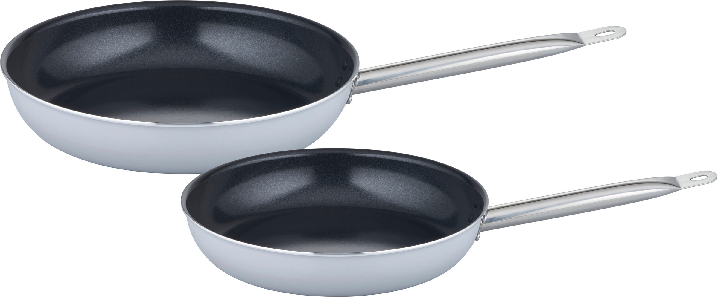 GSW Pfannen-Set »Gastro Basic, Gastro-Qualität«, Aluminium, (Set, 2 tlg., j günstig online kaufen