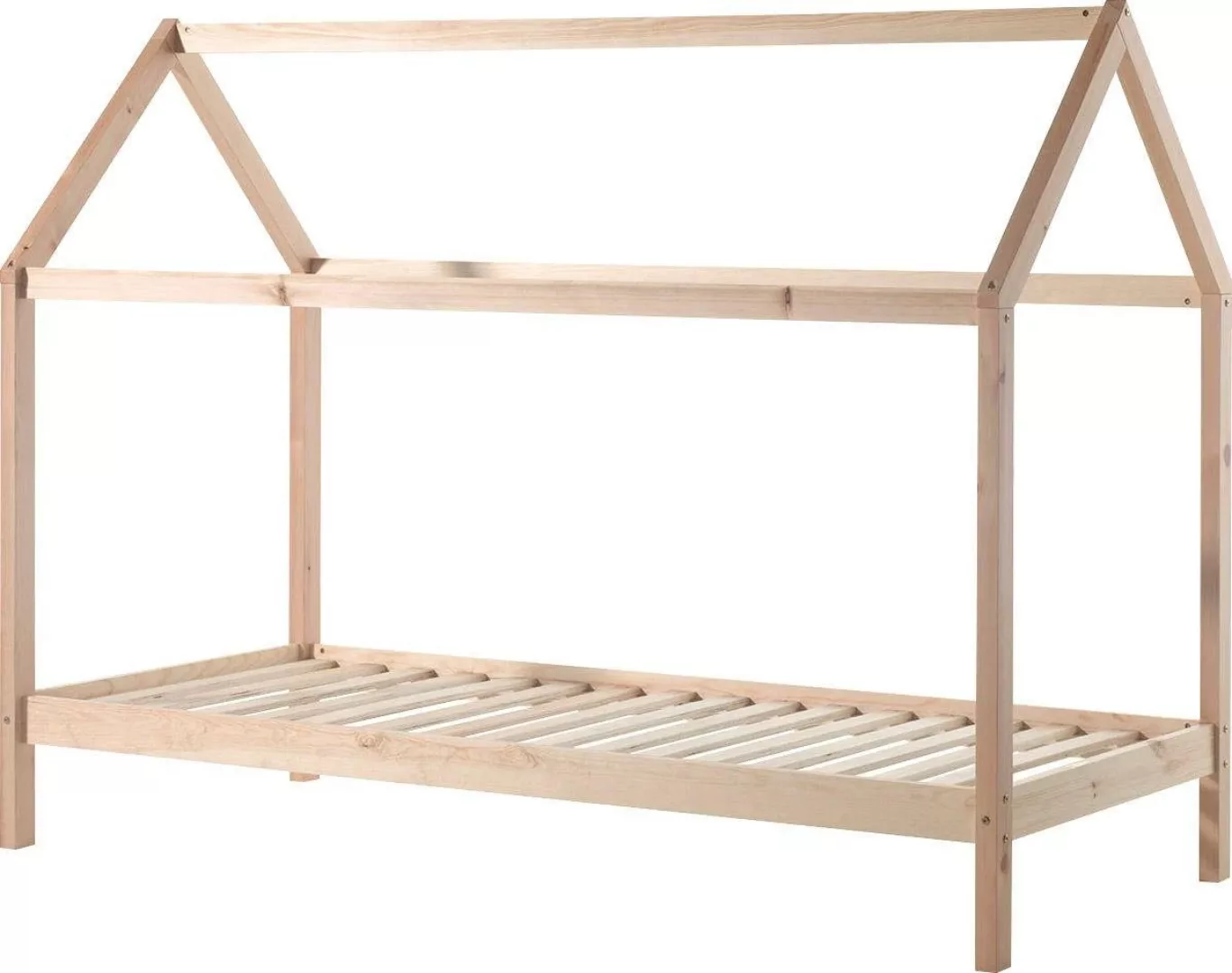Vipack Hausbett "Dallas, Hausbett Kiefer massiv, stabil gebaut, mit Rolllat günstig online kaufen