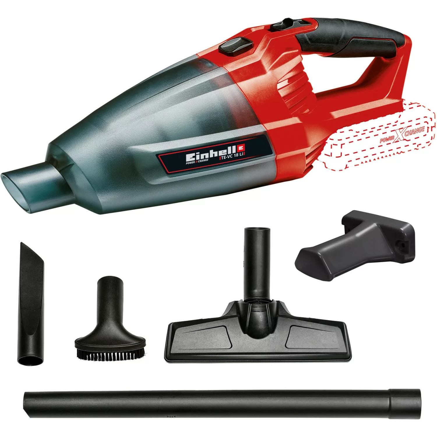 Einhell Power X-Change Akku-Handstaubsauger TE-VC 18 Li Solo inkl. Zubehör günstig online kaufen