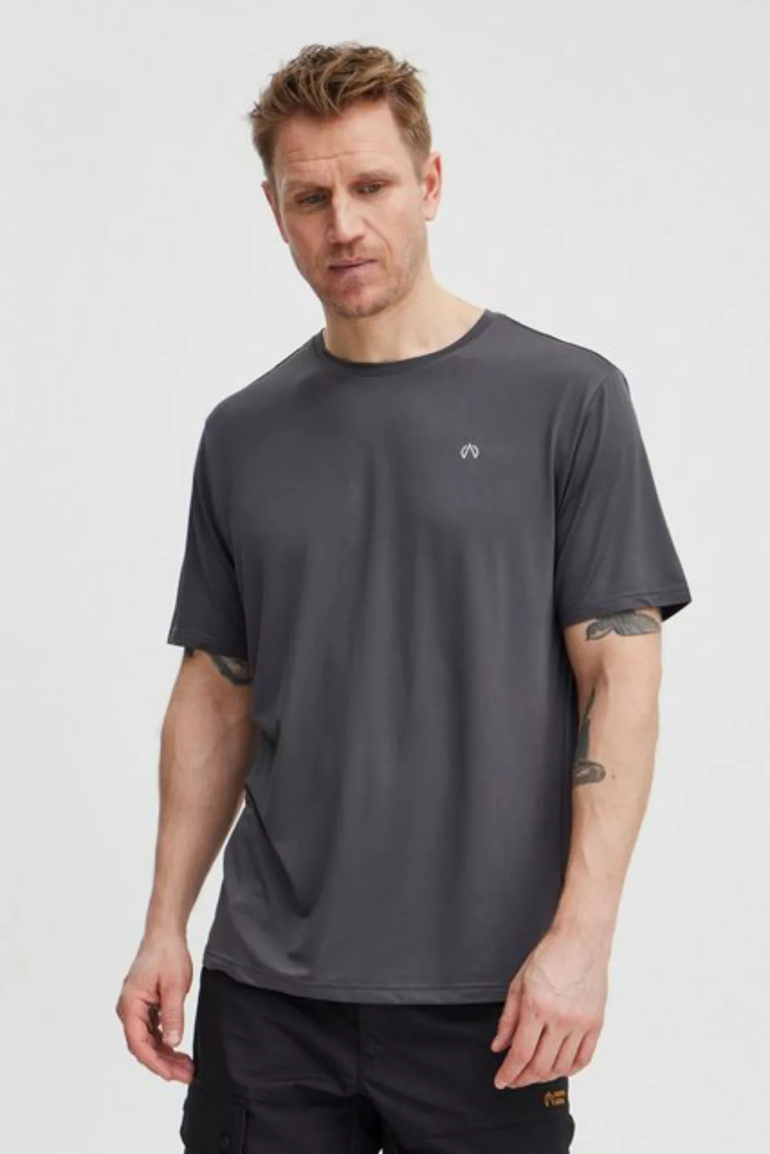 North Bend T-Shirt NBTergo M S/S Tee sportliches T-Shirt mit reflektierende günstig online kaufen