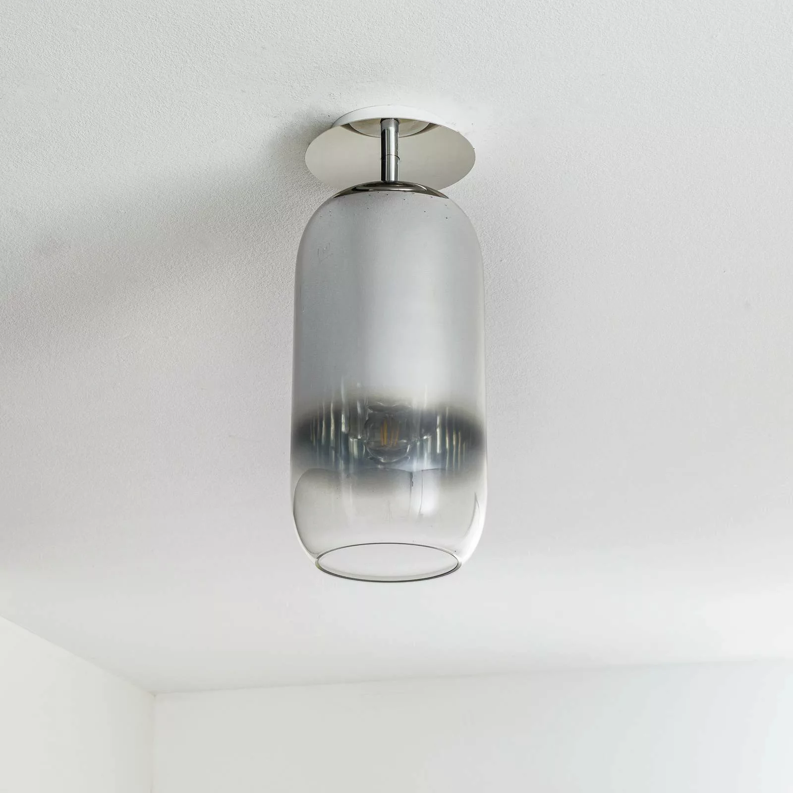 Artemide Gople Deckenleuchte silber/silber günstig online kaufen