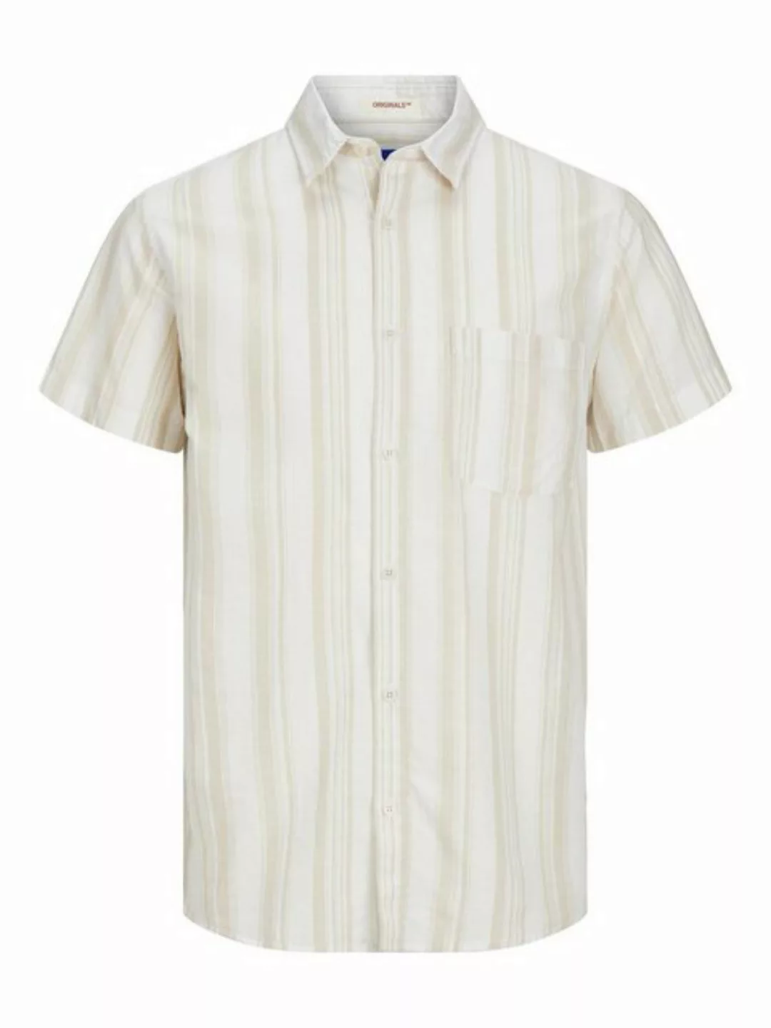 Jack & Jones Blusenshirt JORLINEN BLEND STRIPE SHIRT SS LN S günstig online kaufen