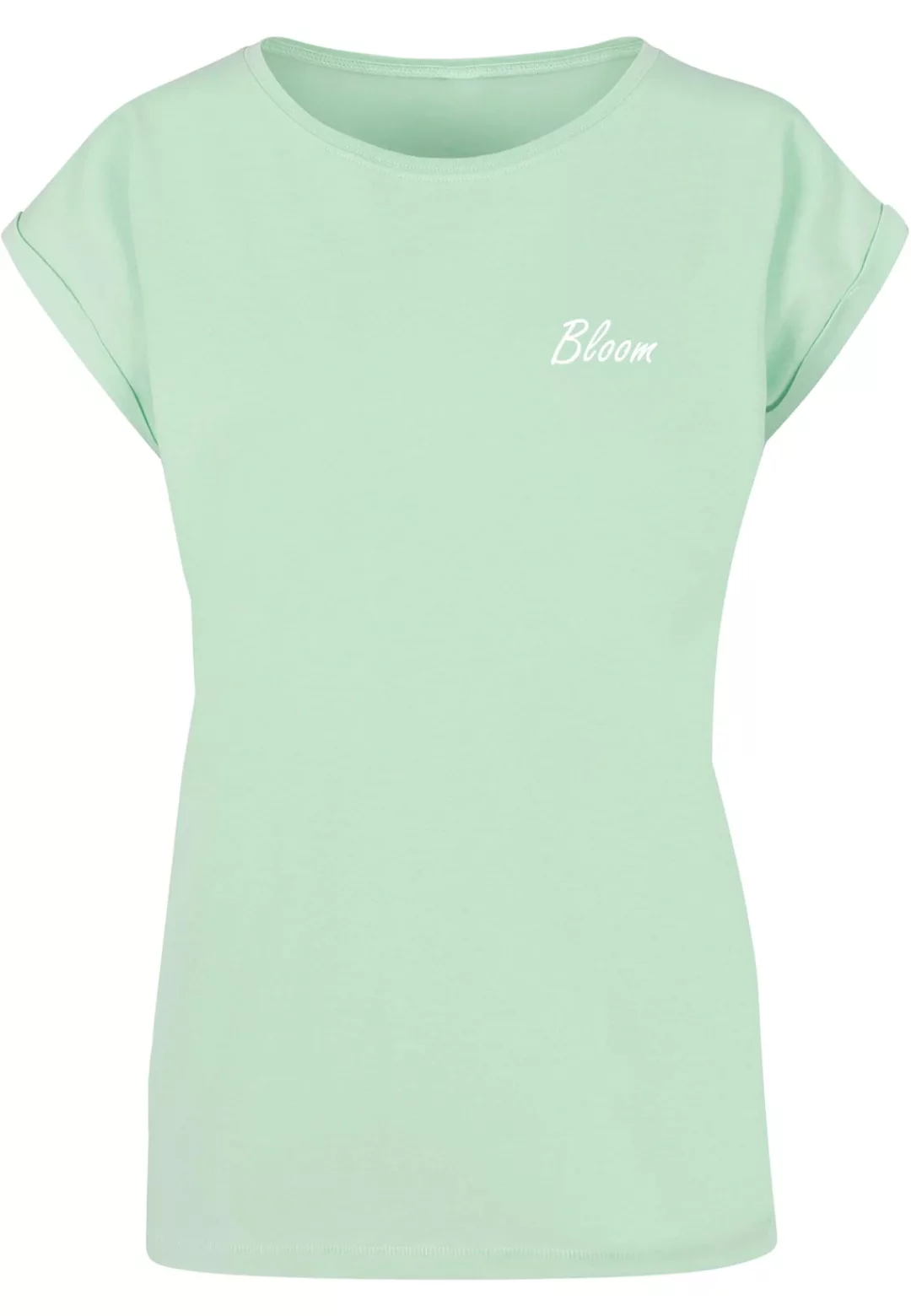 Merchcode T-Shirt "Merchcode Damen Ladies Flowers Bloom Extended Shoulder T günstig online kaufen