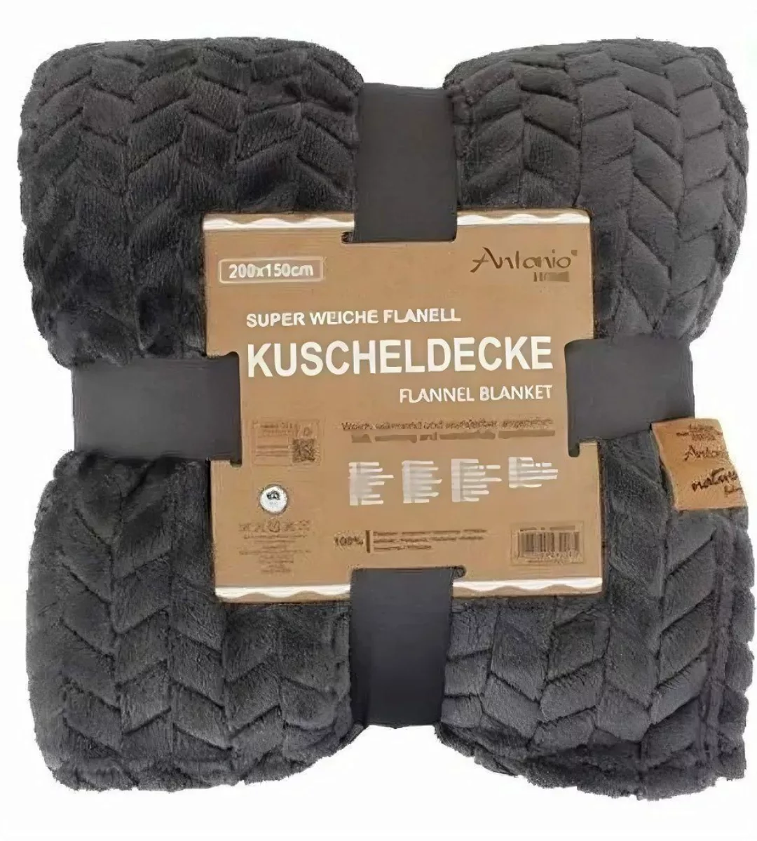Wohndecke Jacquard Wohndecke » Kuscheldecke 150x200cm, günstig online kaufen