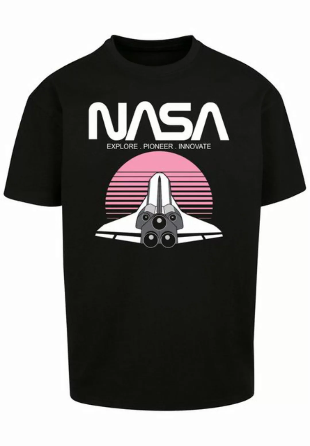 F4NT4STIC T-Shirt NASA Space Shuttle Sunset Print günstig online kaufen