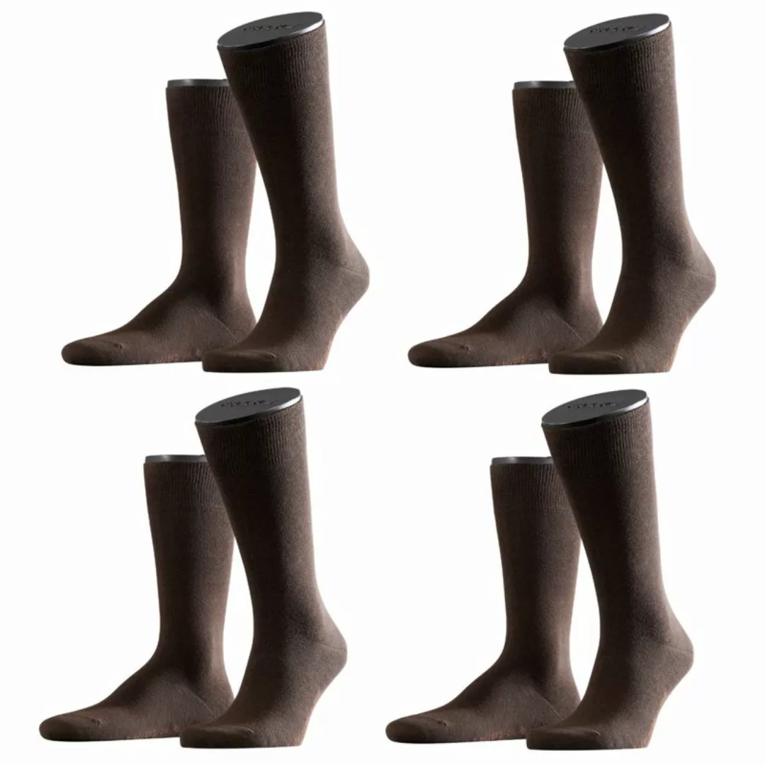 FALKE Swing 2-Pack Herren Socken, 43-46, Braun, Uni, Baumwolle, 14633-59300 günstig online kaufen
