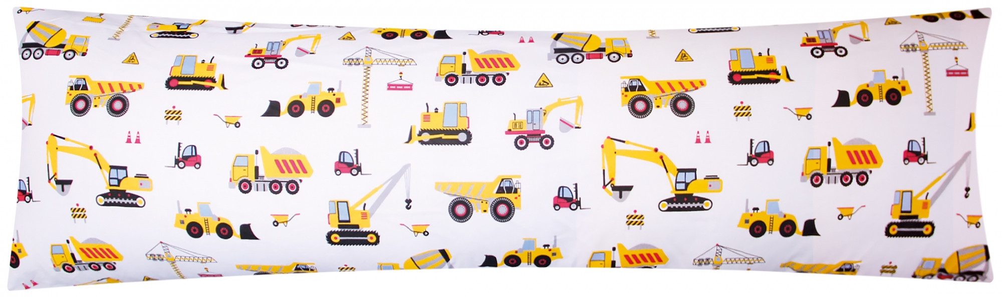 Heubergshop Seitenschläferkissenbezug, (1 Stück), 40x145cm Bagger günstig online kaufen