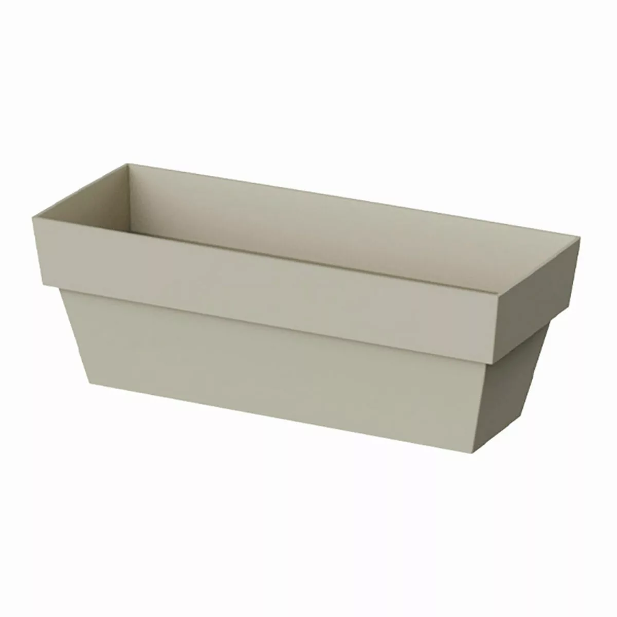 Blumentopf Plastiken Limited Ecru (10 X 25 Cm) günstig online kaufen